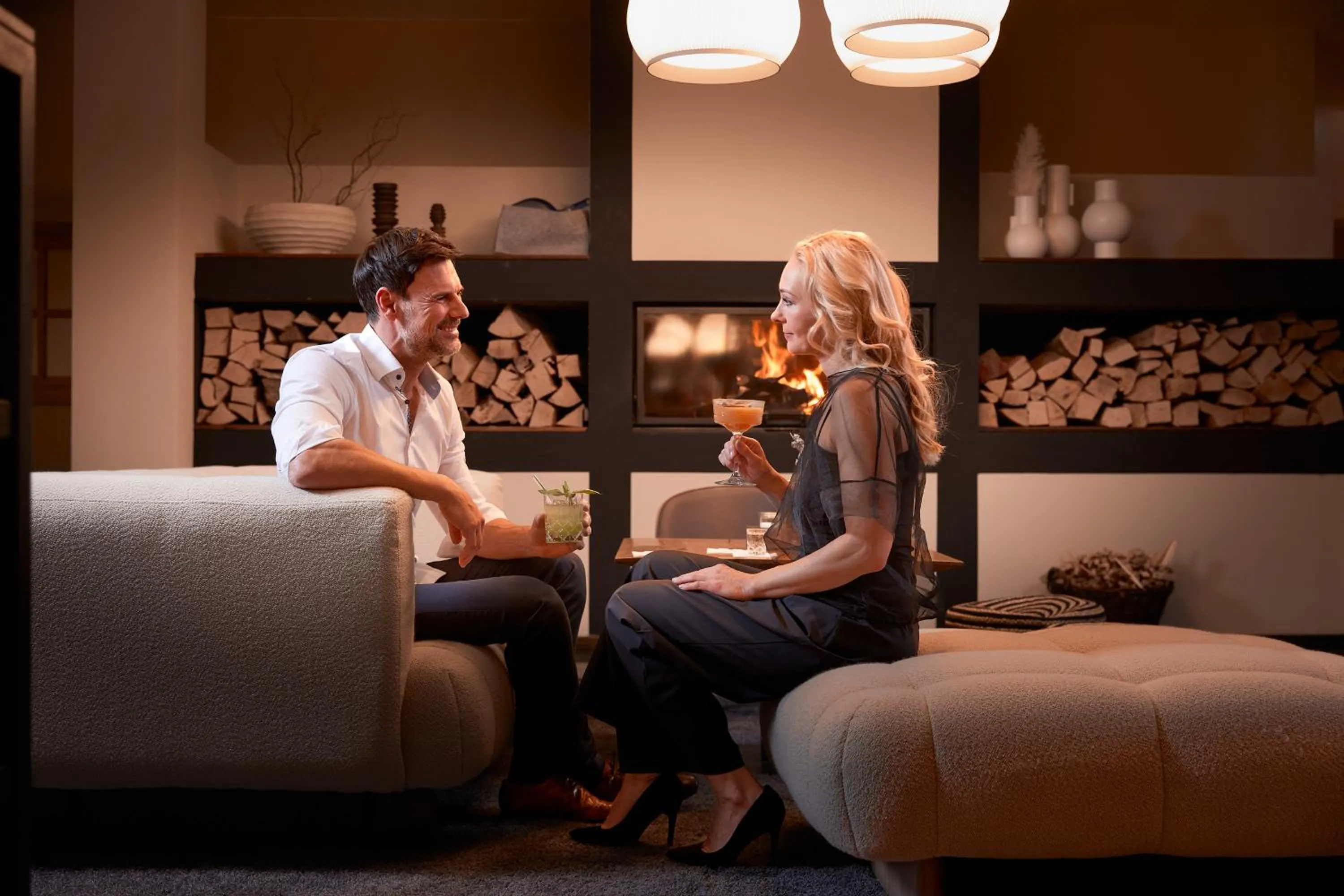 Lounge or bar in Panoramahotel Oberjoch