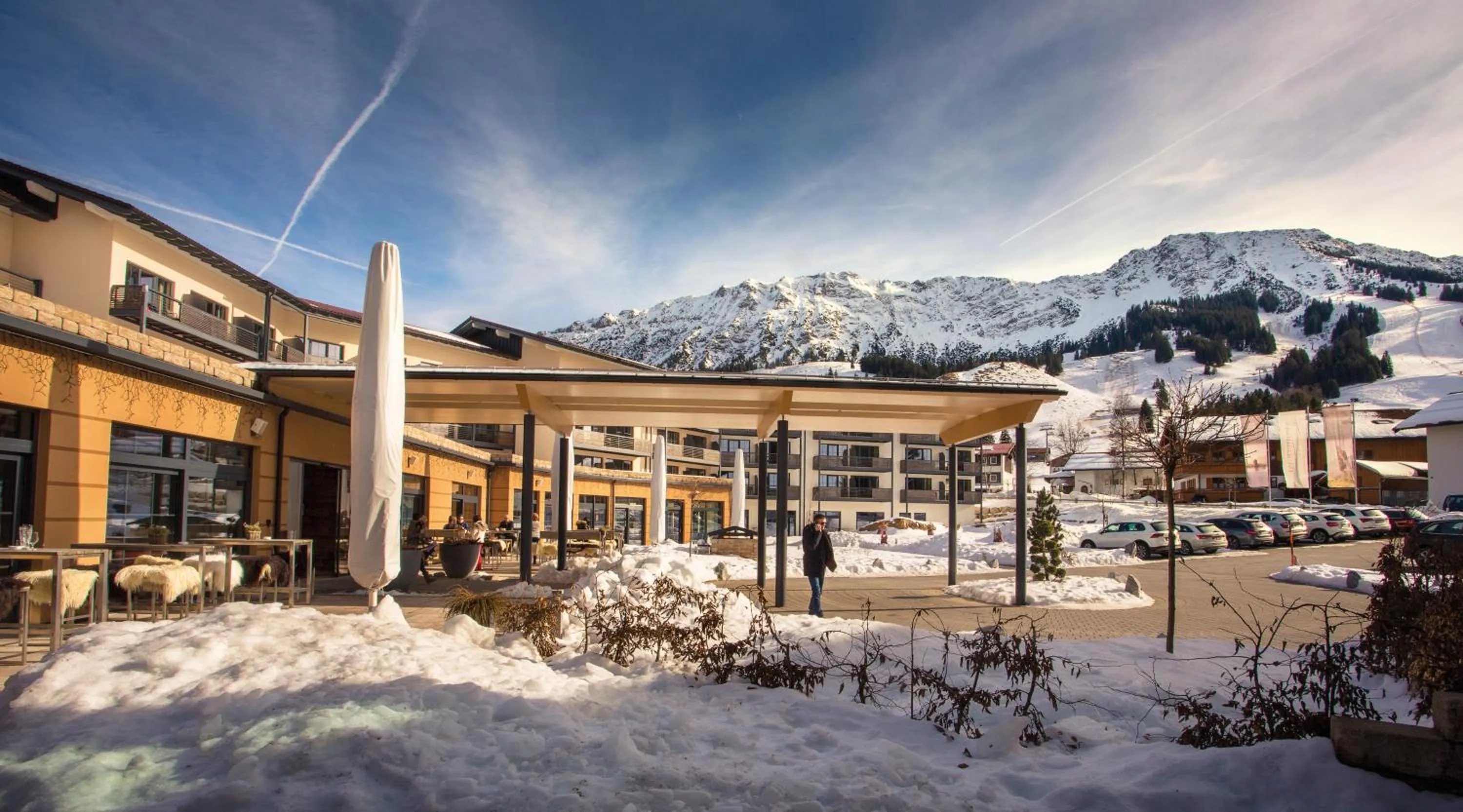 Property building in Panoramahotel Oberjoch