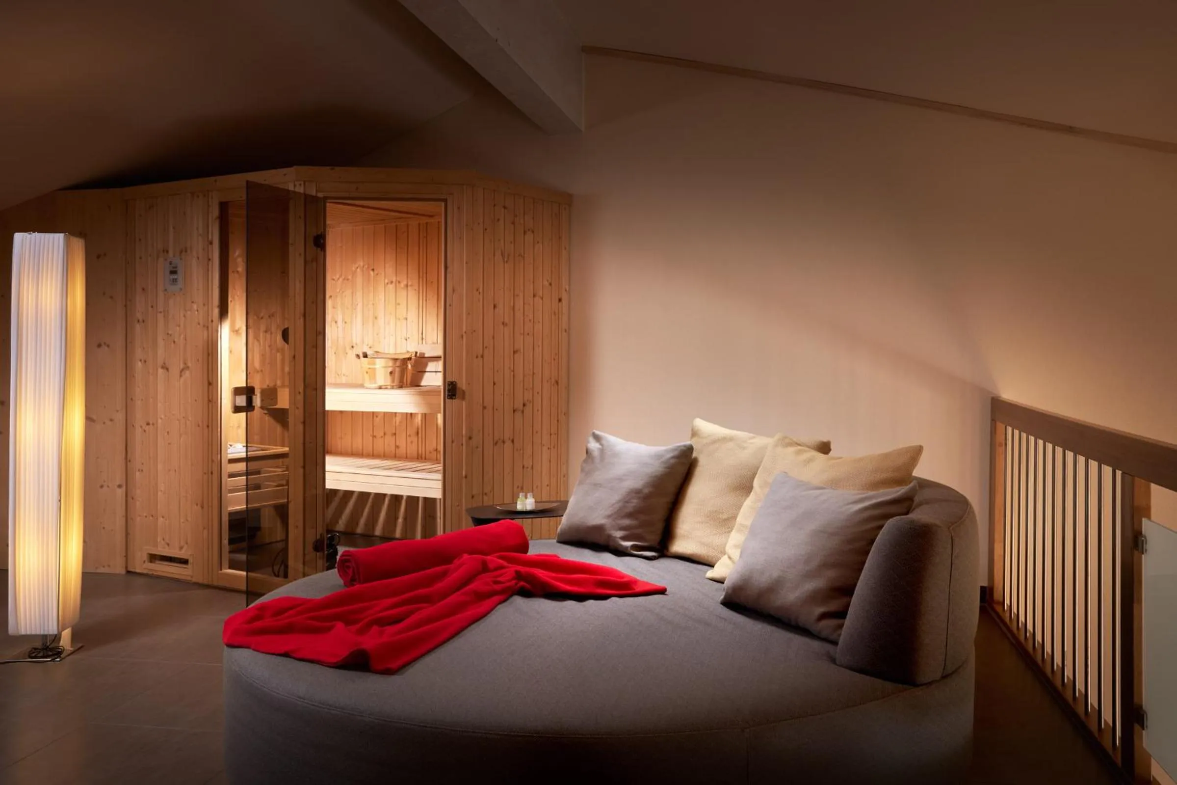 Spa and wellness centre/facilities, Bed in Panoramahotel Oberjoch