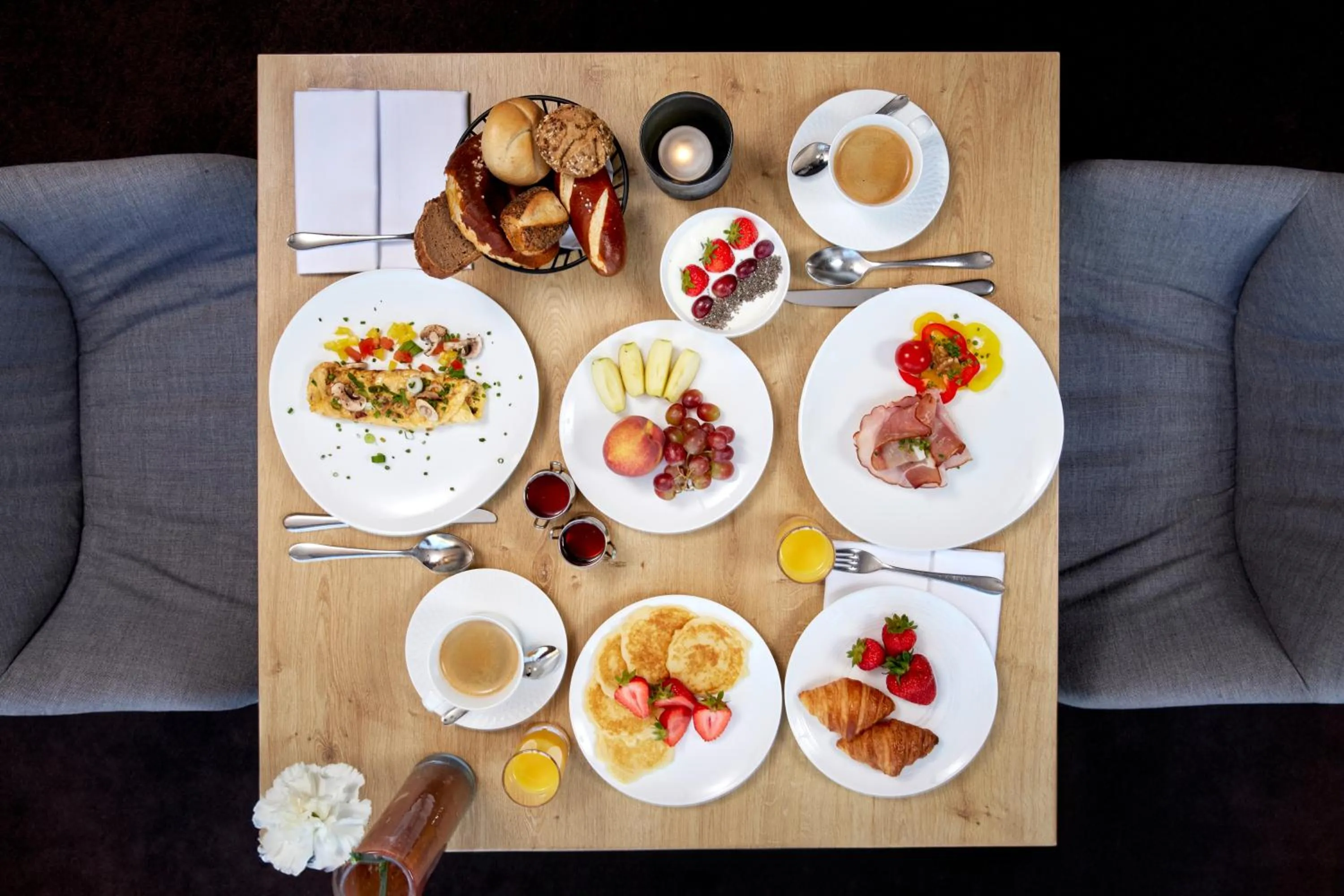 Breakfast in Panoramahotel Oberjoch