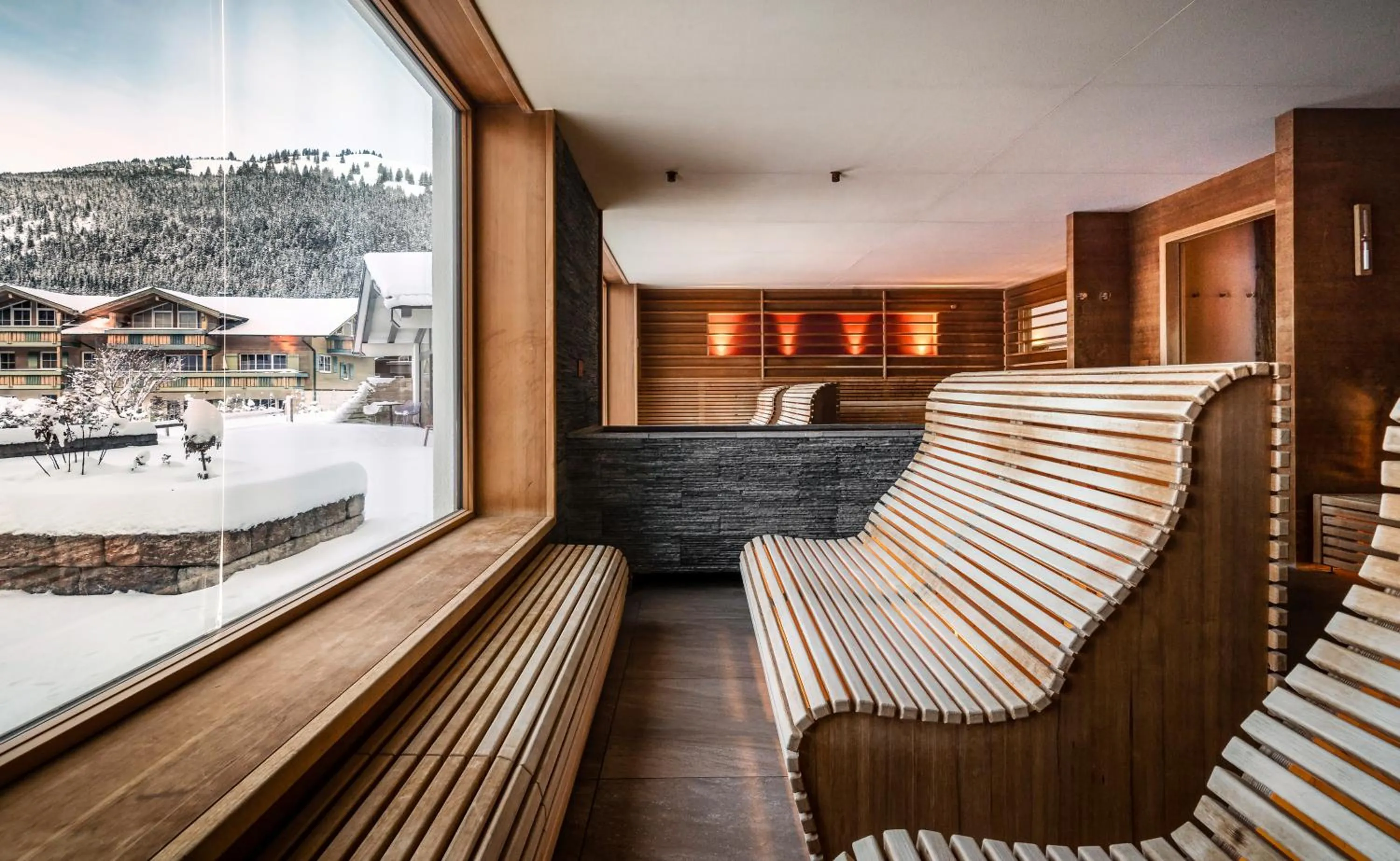 Sauna in Panoramahotel Oberjoch