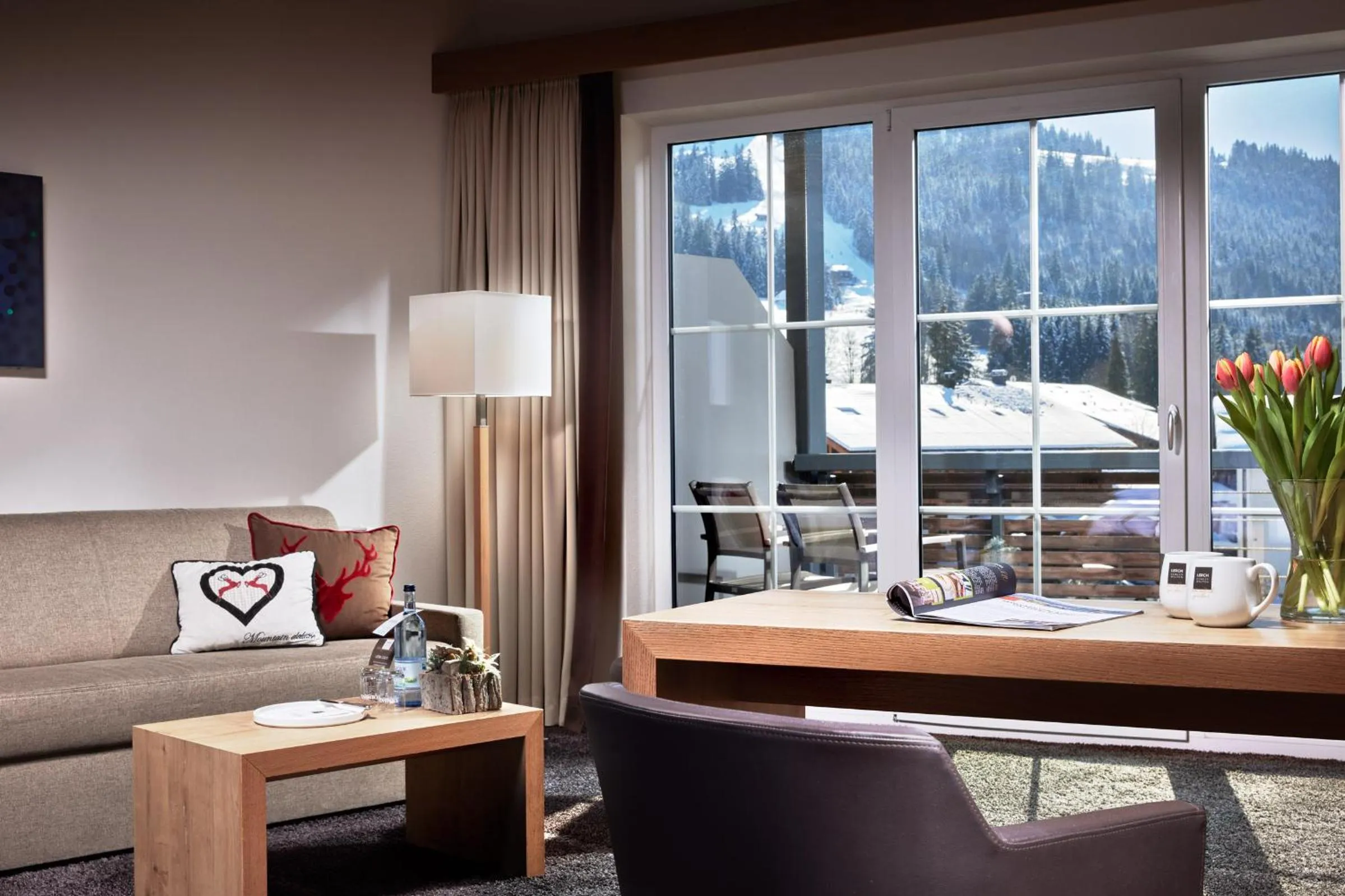 View (from property/room) in Panoramahotel Oberjoch