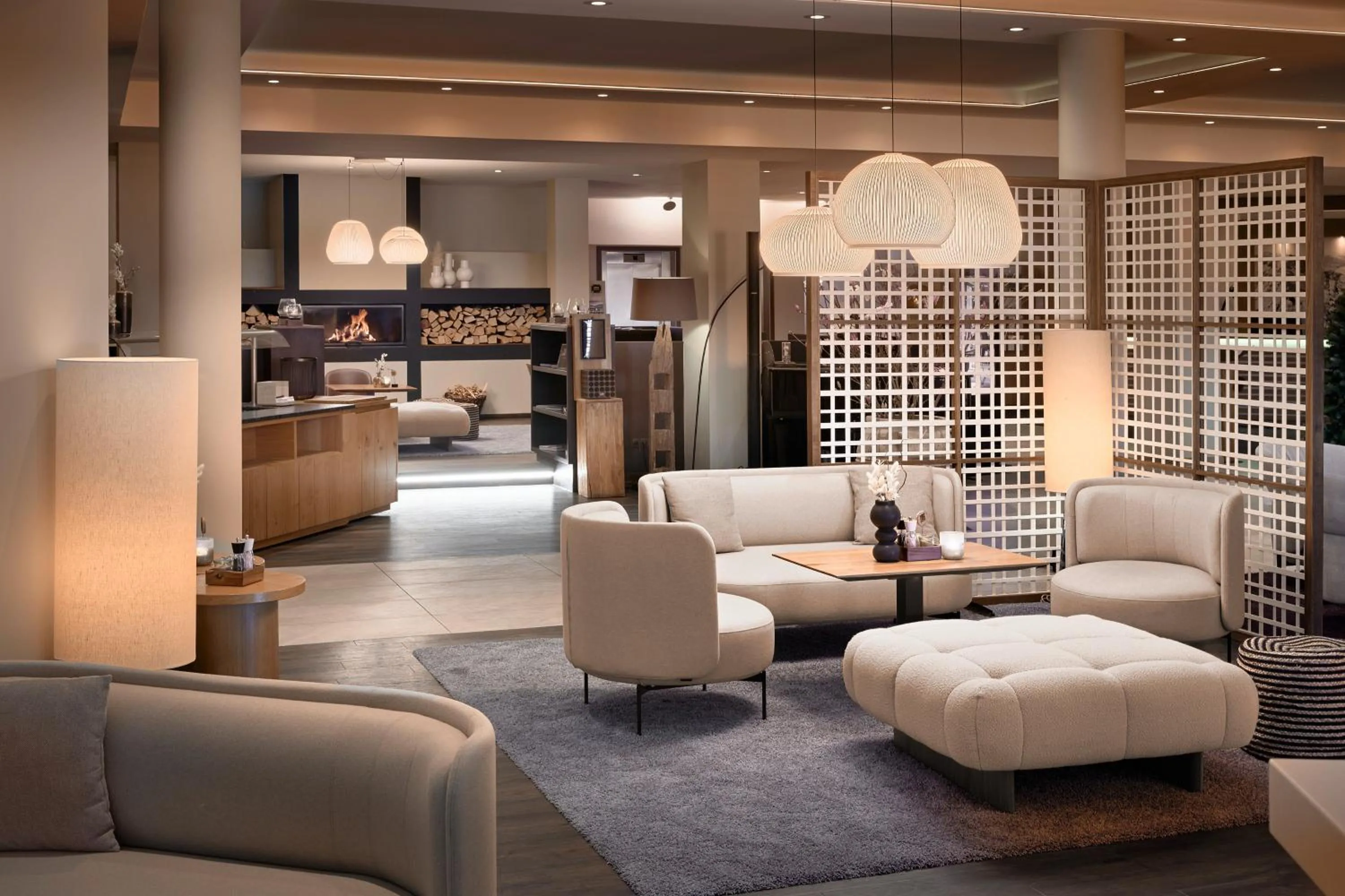 Lobby or reception in Panoramahotel Oberjoch