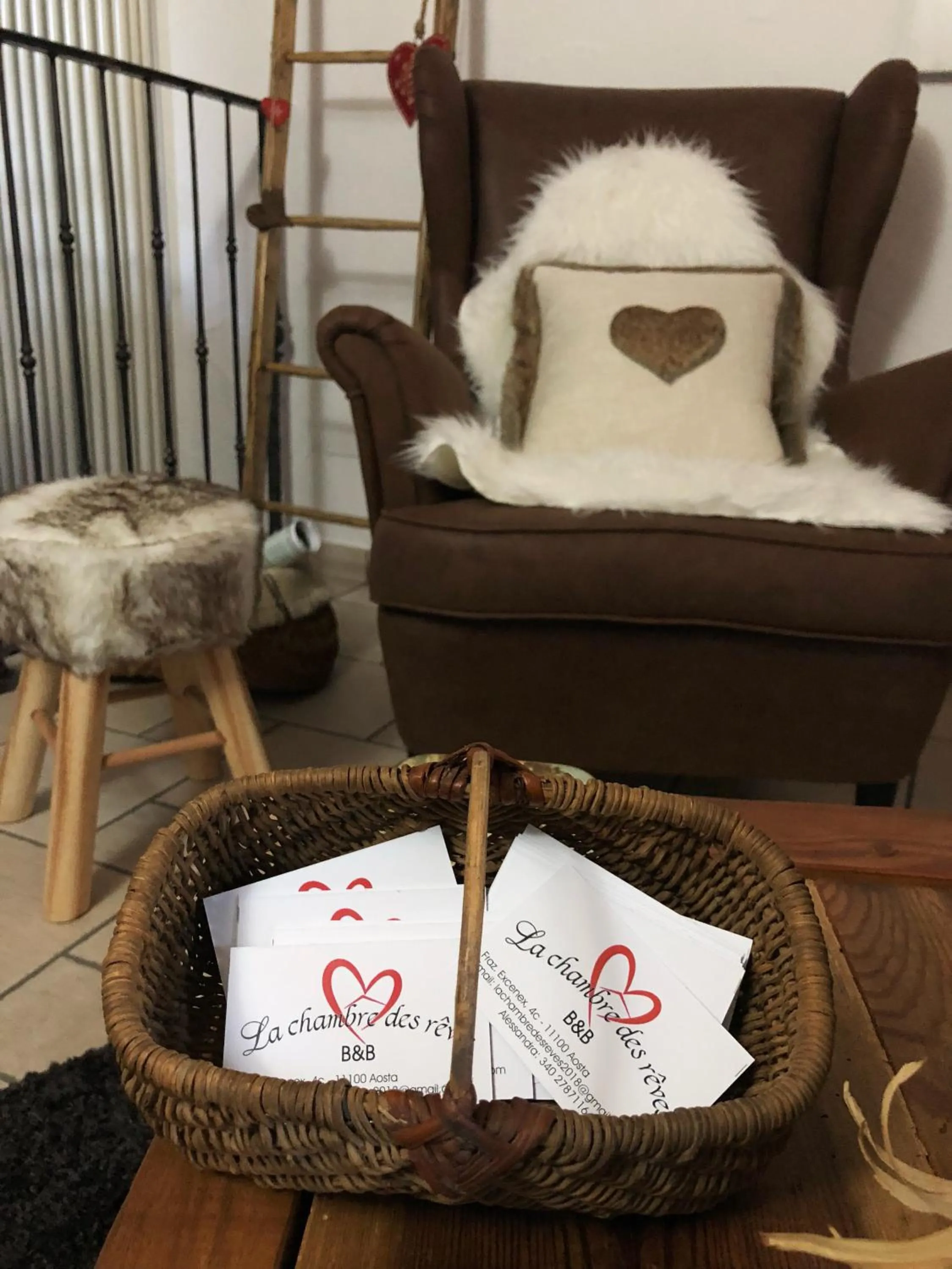 Living room in La Chambre des Rêves