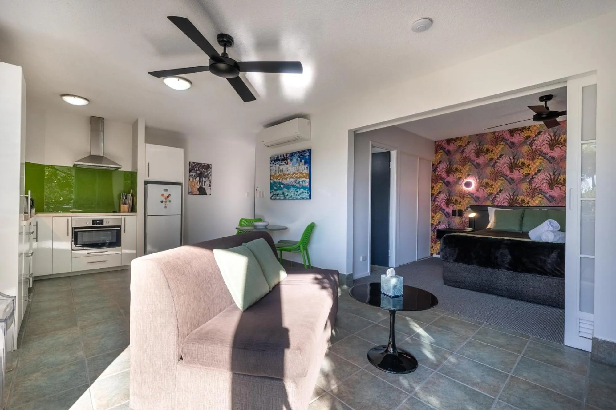 Bed in Noosa River Sandy Shores