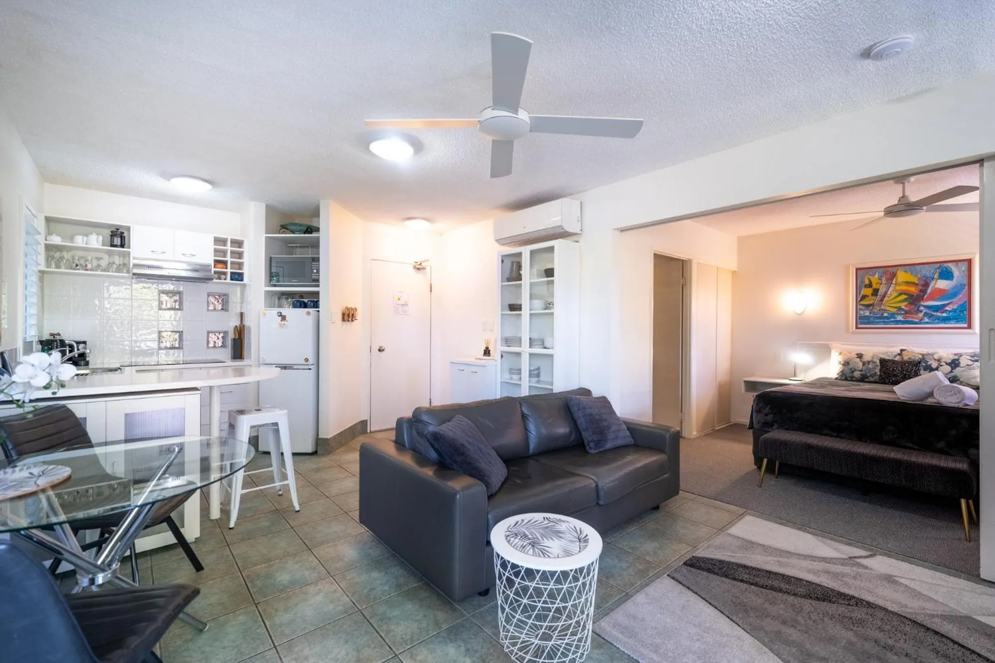 Bed in Noosa River Sandy Shores