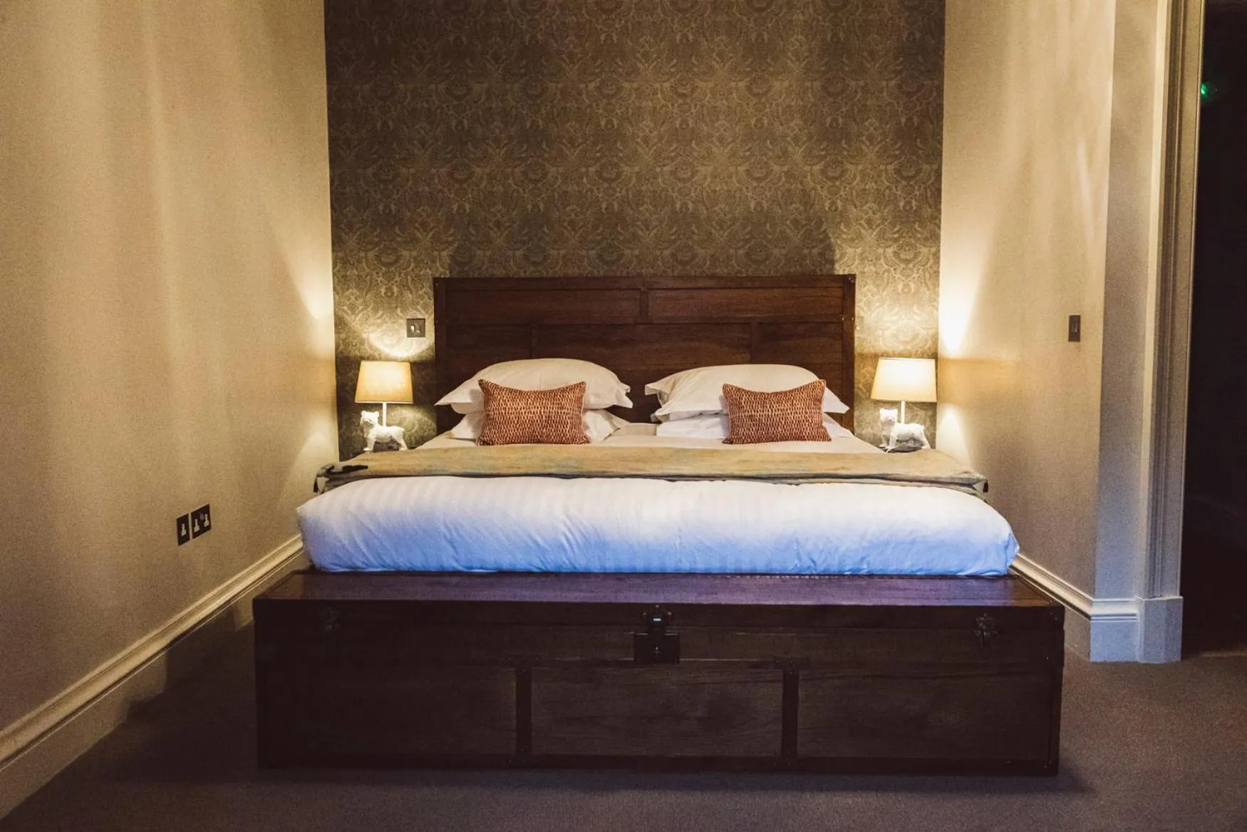 Bed in The Rutland Hotel & Apartments