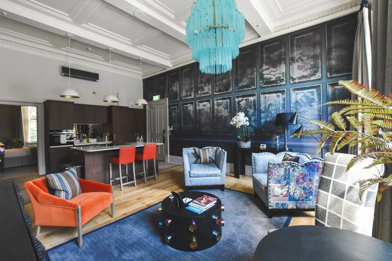 Living room in The Rutland Hotel & Apartments