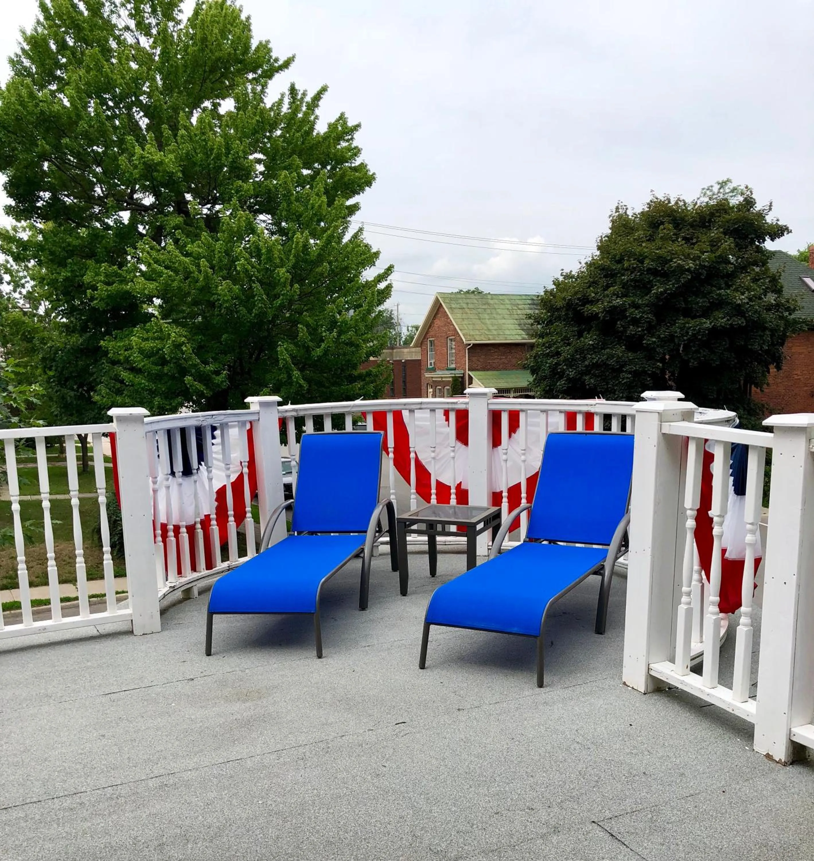 Balcony/Terrace in 1000 Islands Bed and Breakfast-The Bulloch House