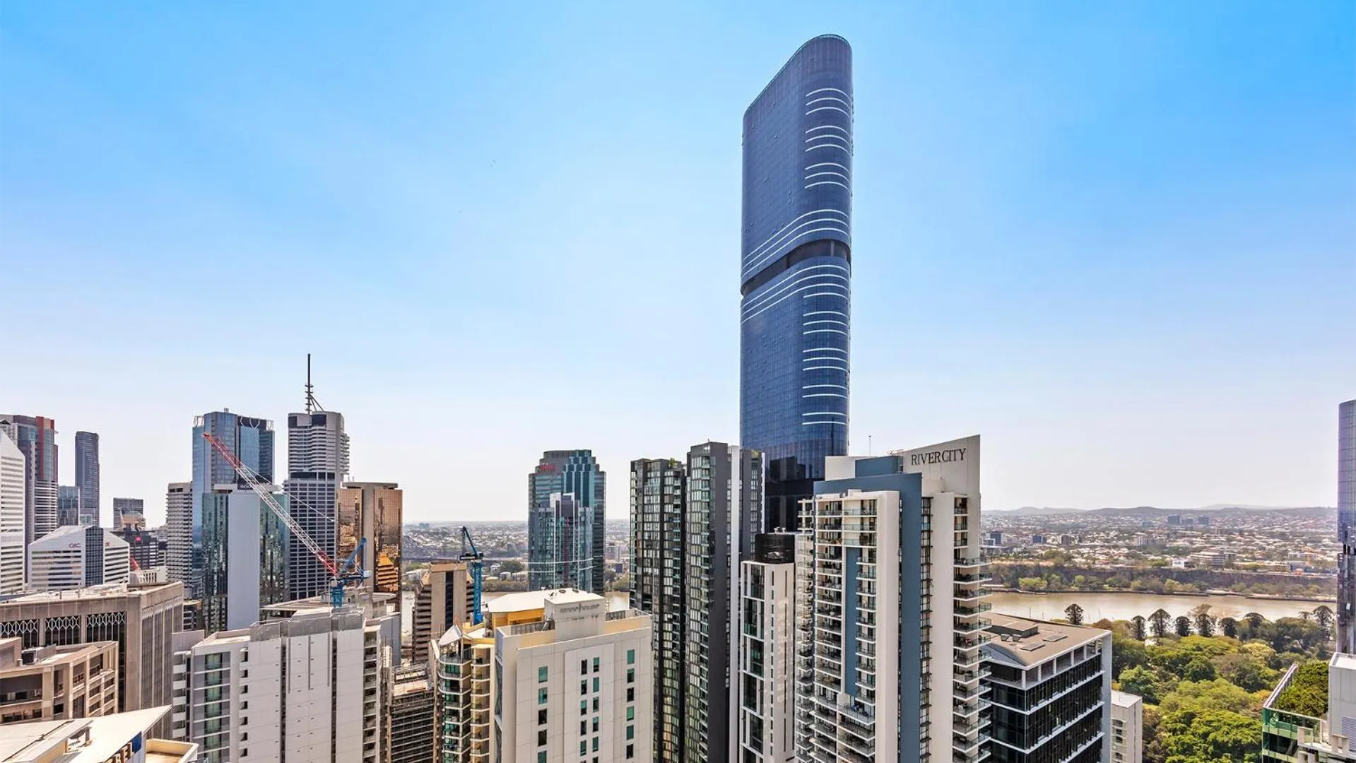 View (from property/room) in Oaks Brisbane Festival Suites