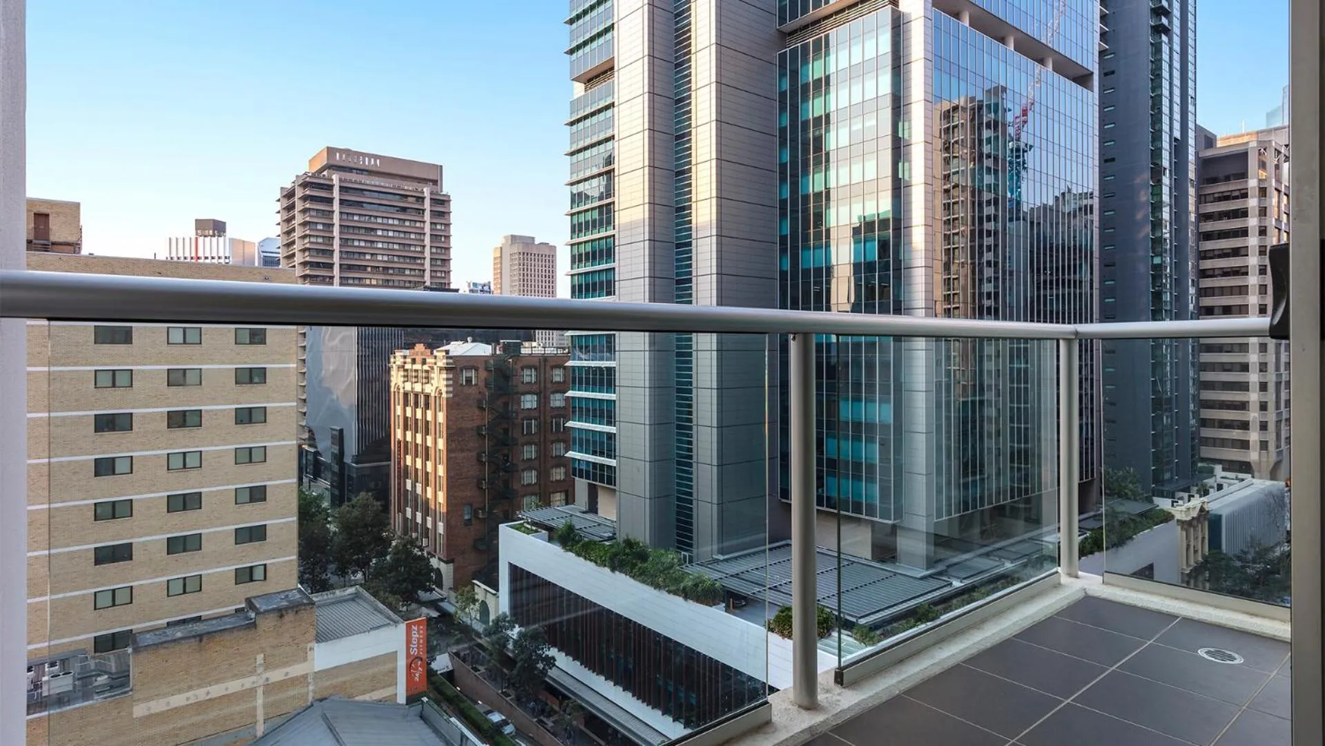 Balcony/Terrace in Oaks Brisbane Festival Suites