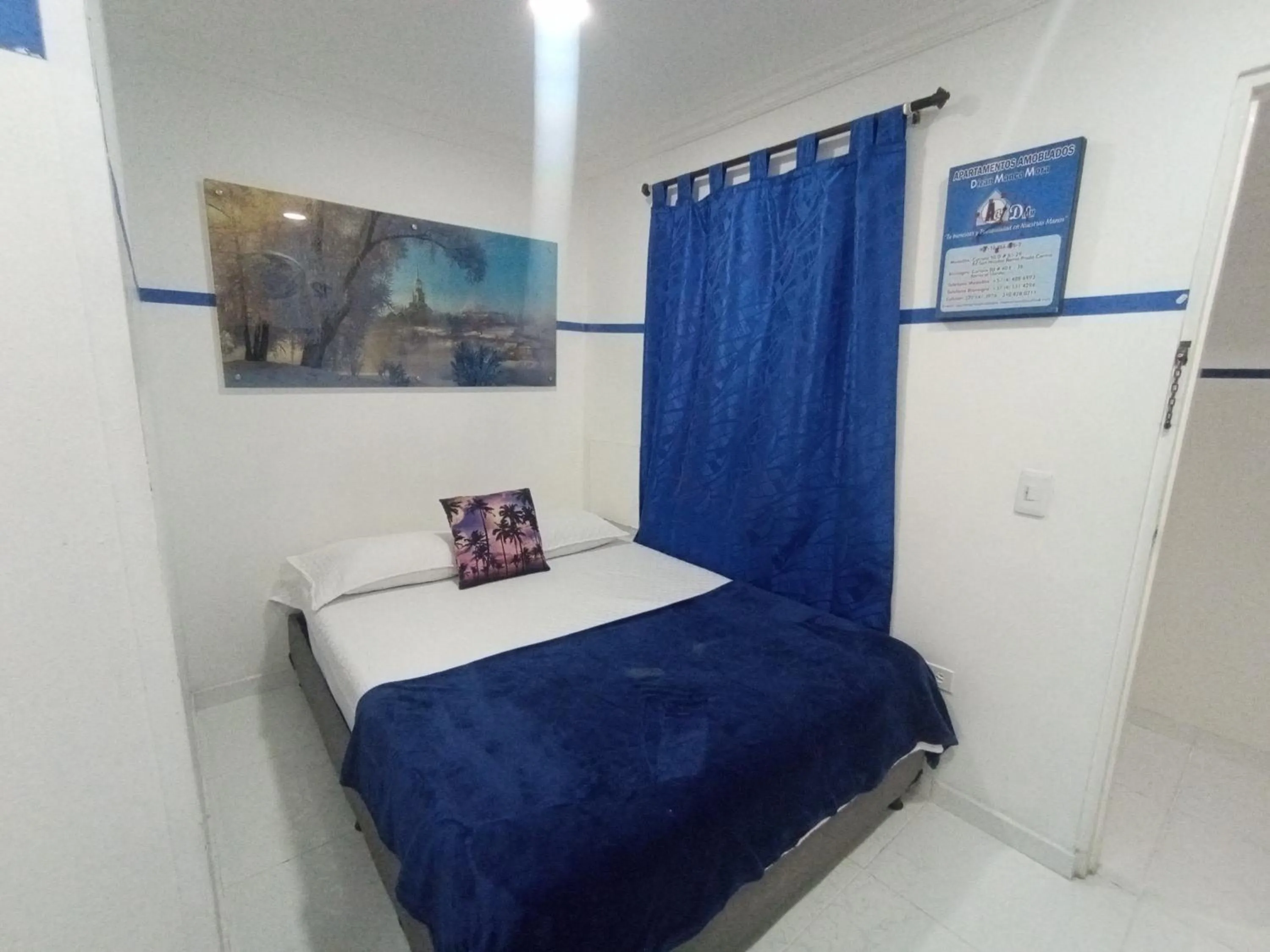 Bed in Casa Hotel Manco Mora