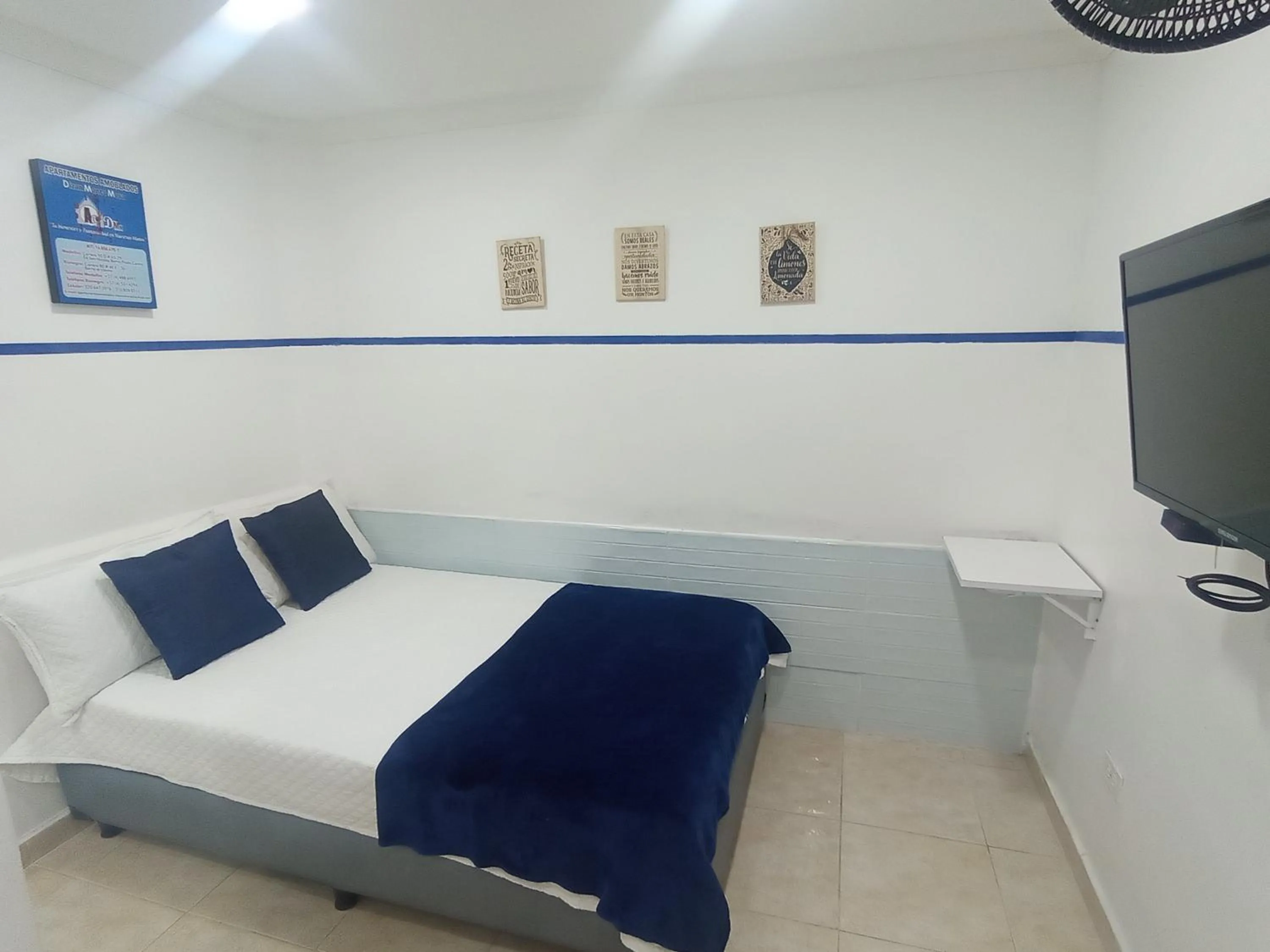 Bed in Casa Hotel Manco Mora