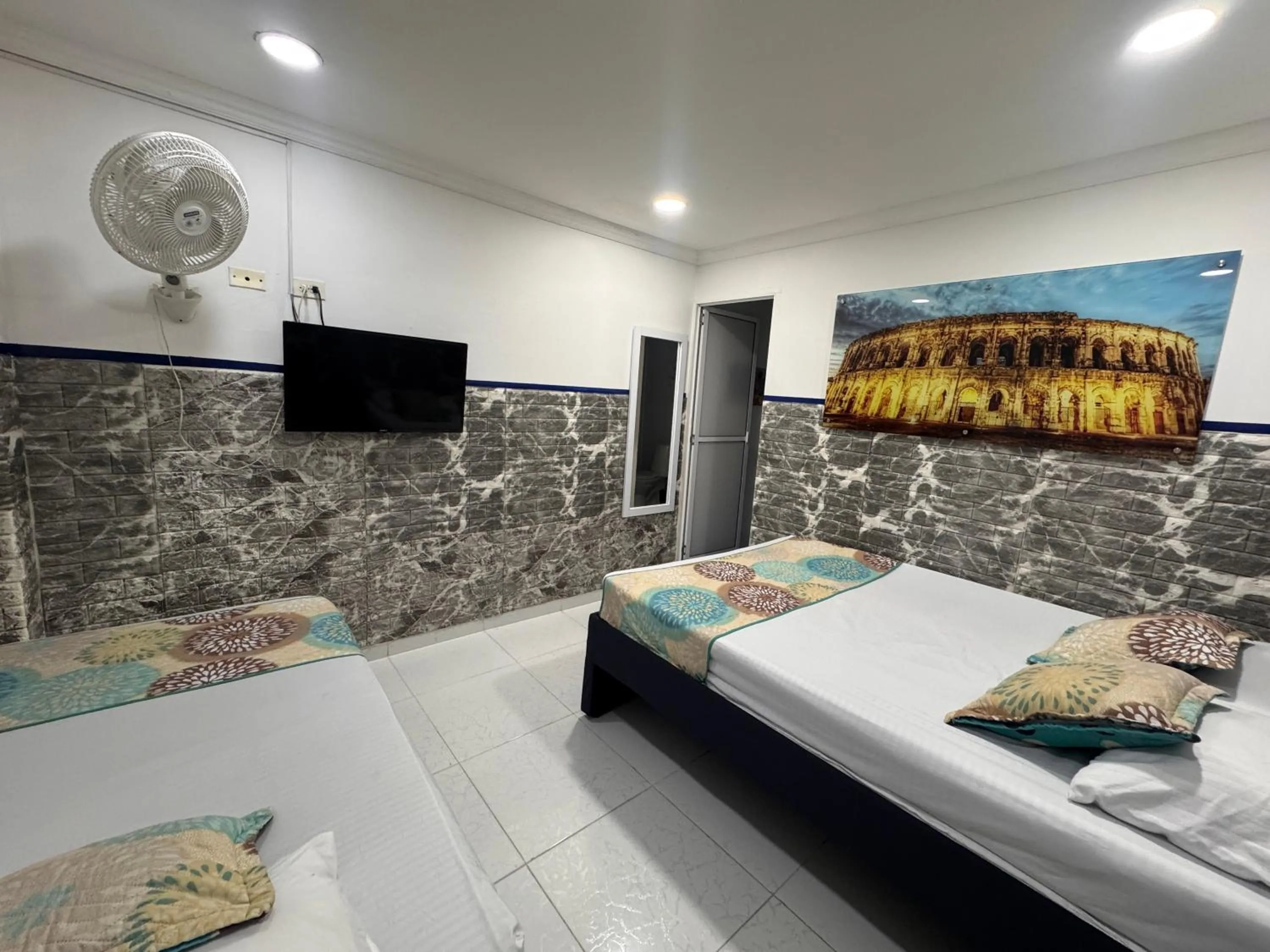 Bed in Casa Hotel Manco Mora