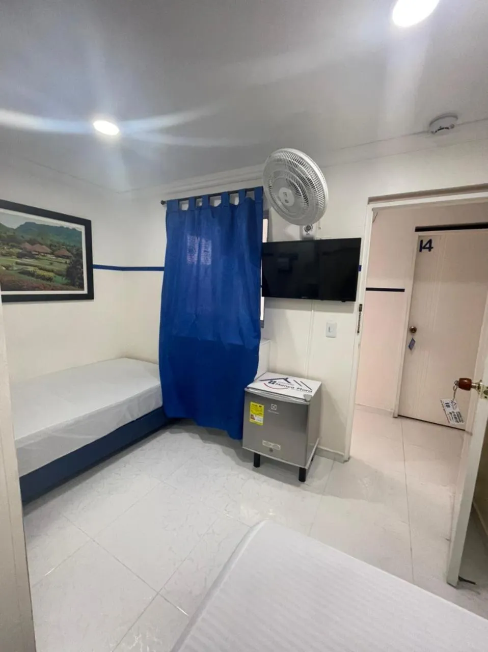 Bed in Casa Hotel Manco Mora