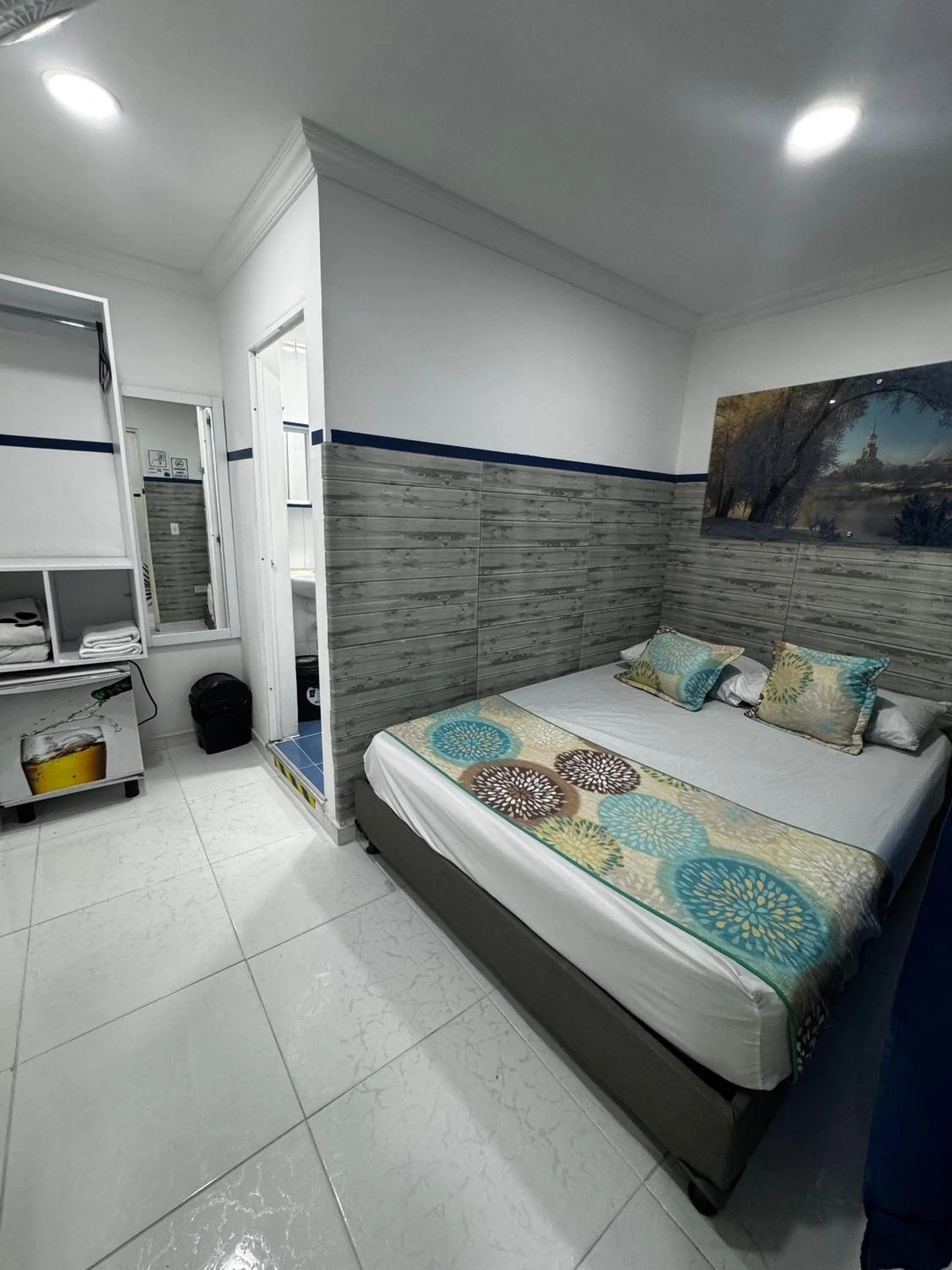 Bed in Casa Hotel Manco Mora