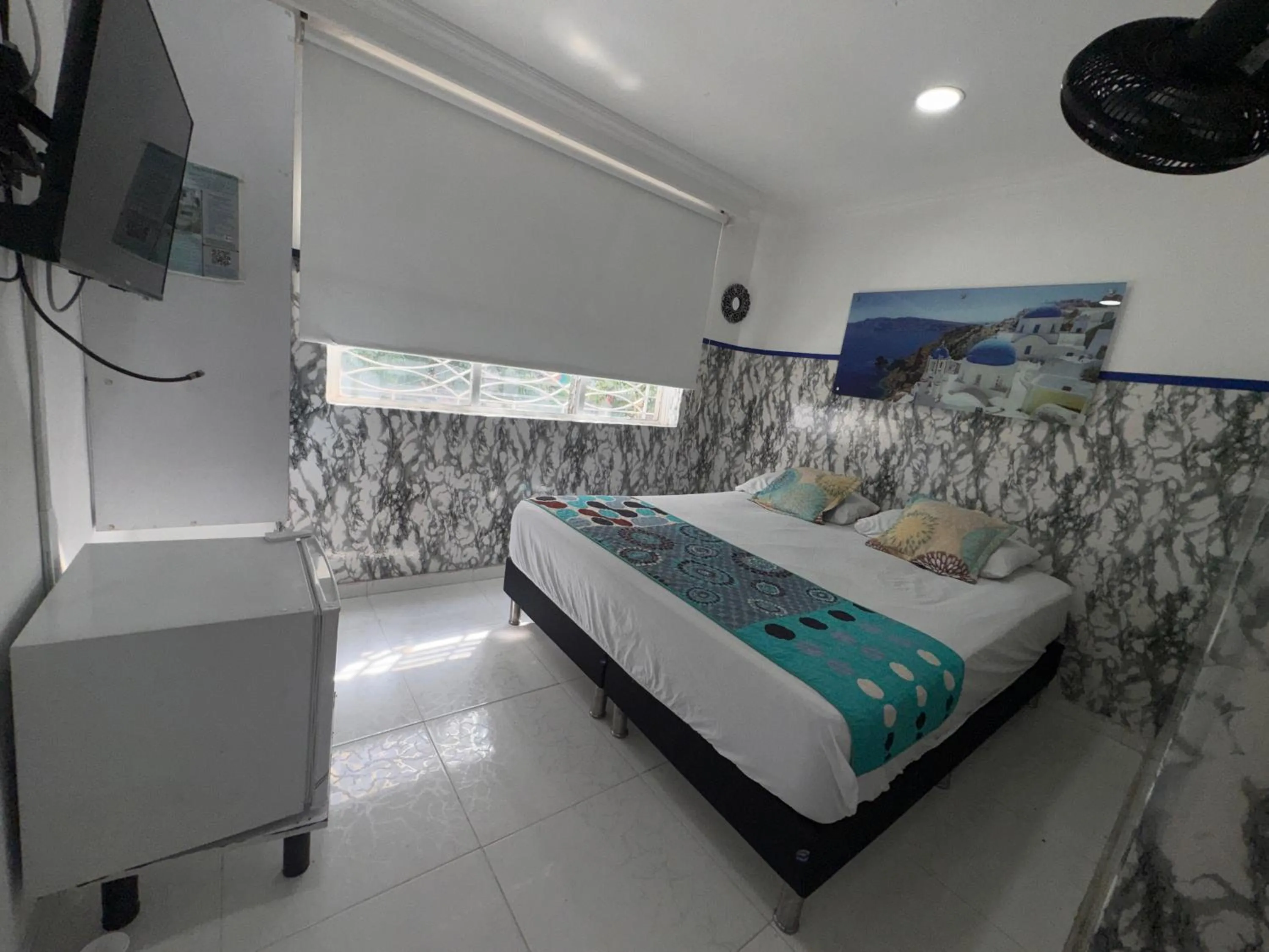 Bed in Casa Hotel Manco Mora