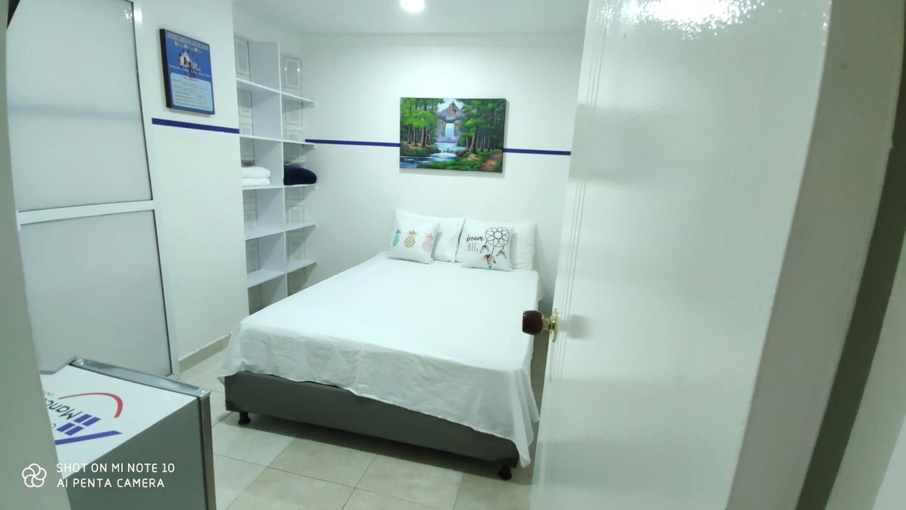 Bed in Casa Hotel Manco Mora