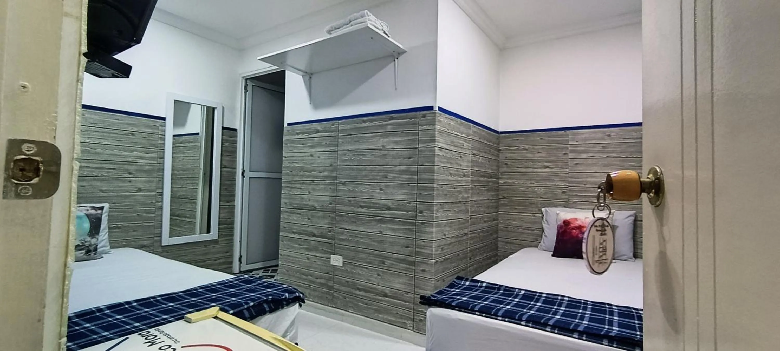 Bed in Casa Hotel Manco Mora