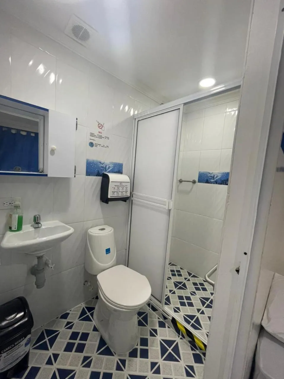 Bathroom in Casa Hotel Manco Mora