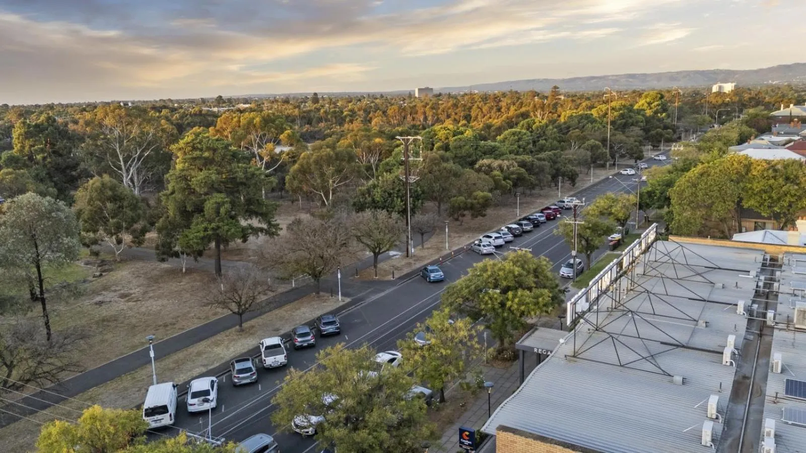 Bird's eye view in Comfort Inn Regal Park