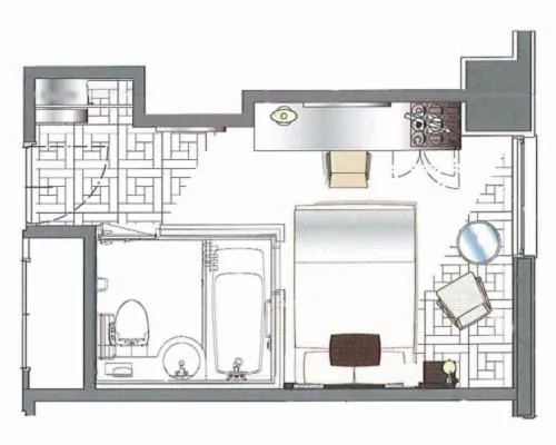 Bathroom in Hotel Bestland