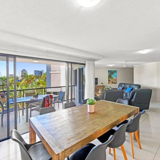 Dining area in The Mirage Resort Alexandra Headland