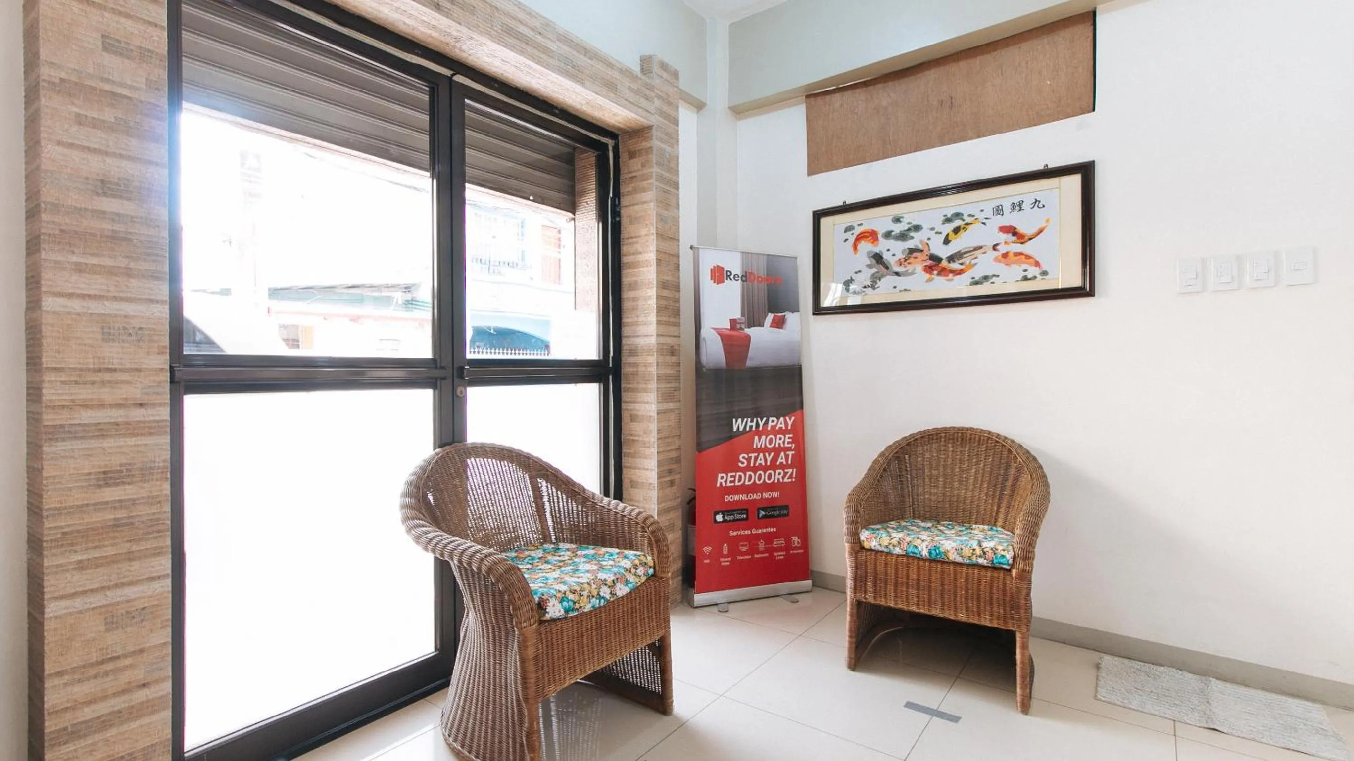 Lobby or reception in RedDoorz near Pasay Taft