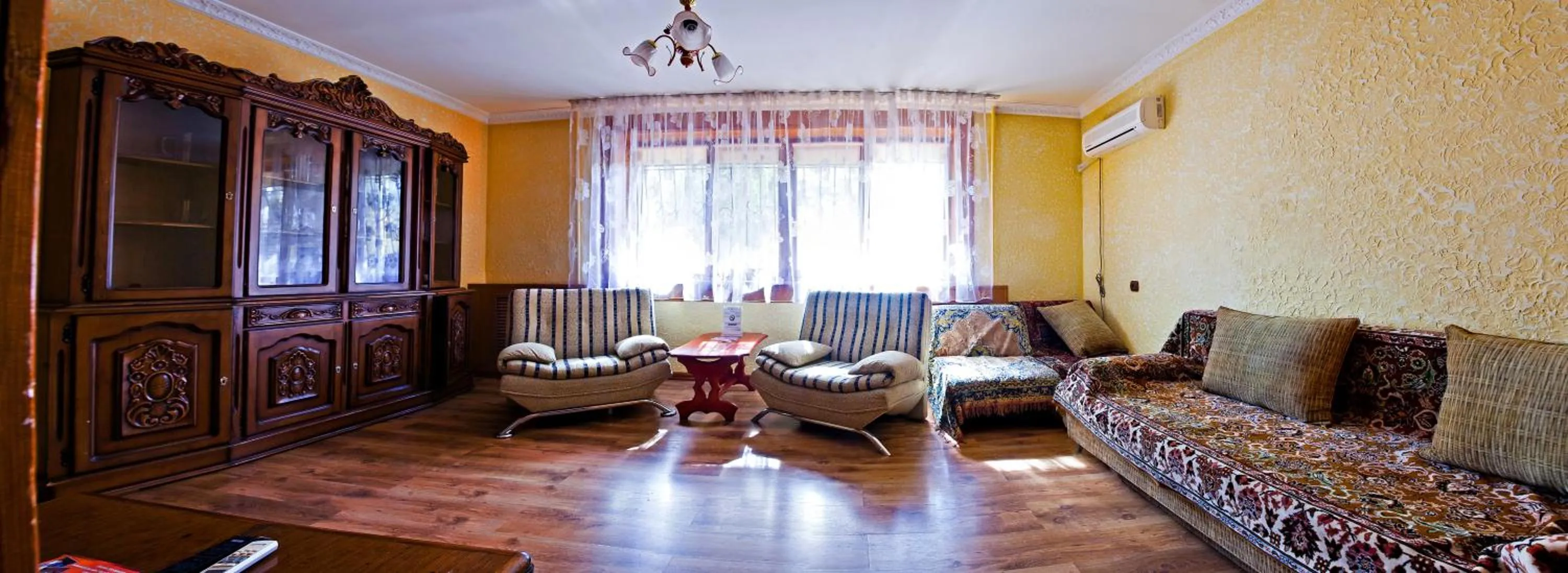 Living room in Lessor Apartments