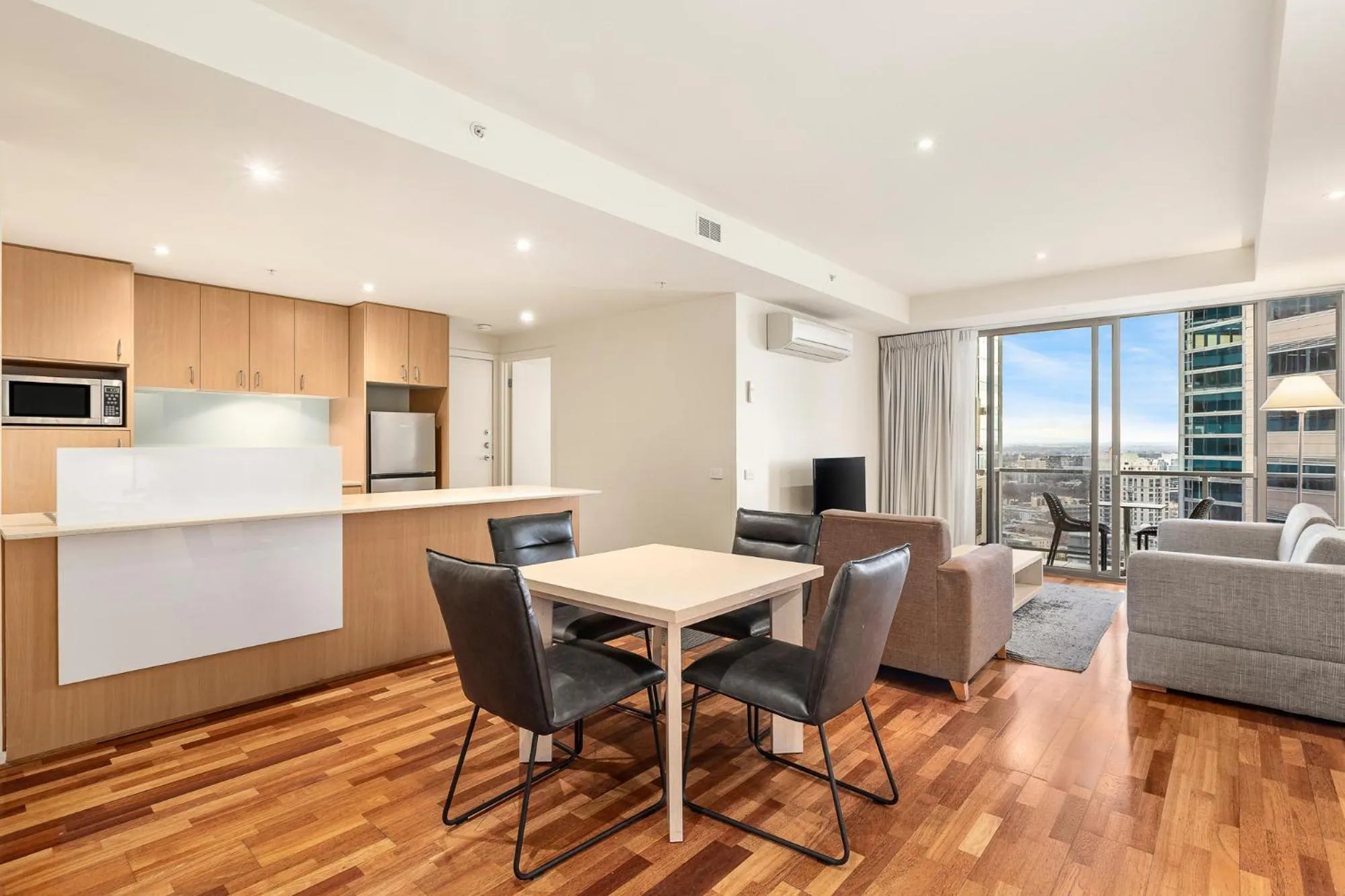 Kitchen or kitchenette in Nolo Apartments Lonsdale St