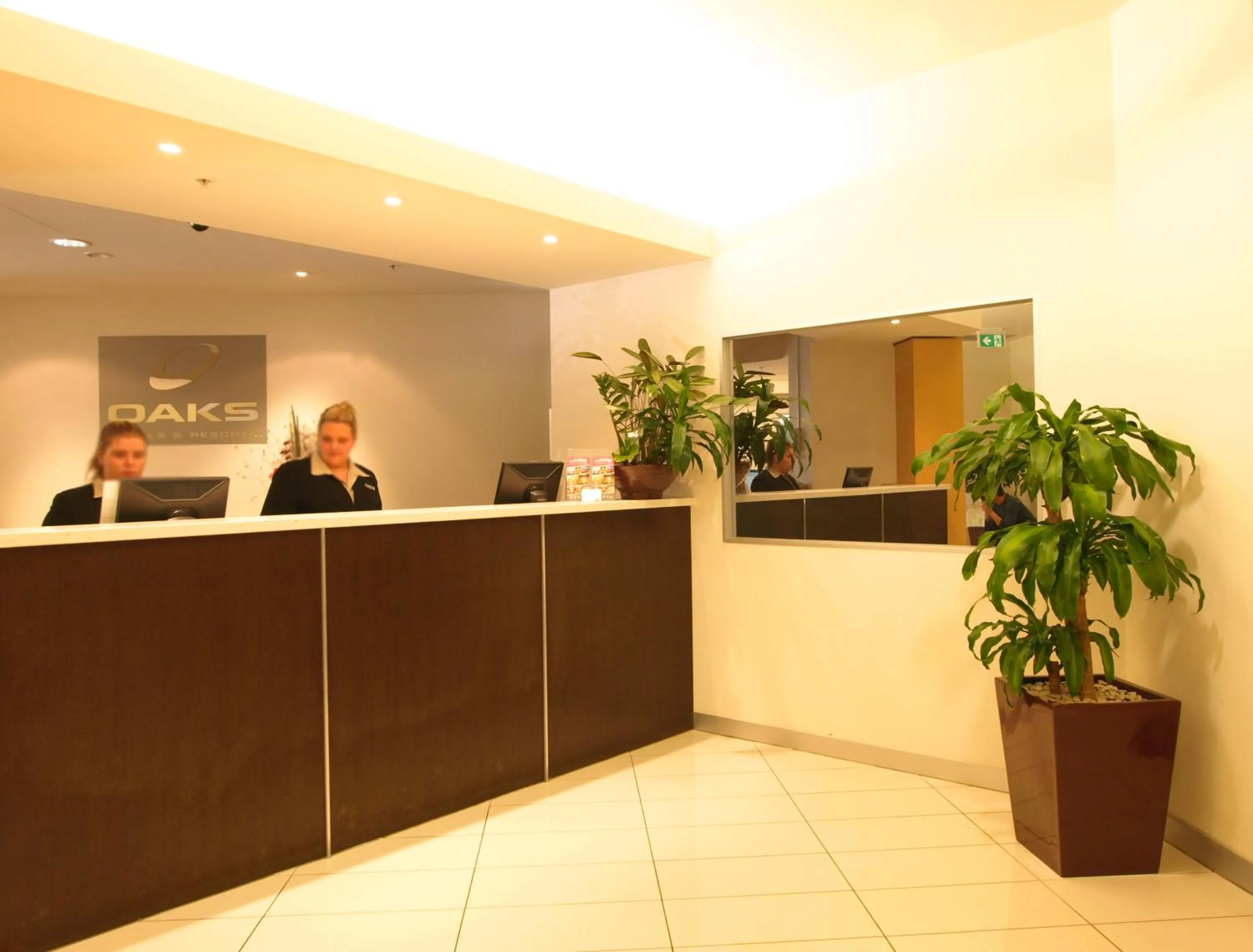 Lobby or reception in Oaks Melbourne on Lonsdale Suites