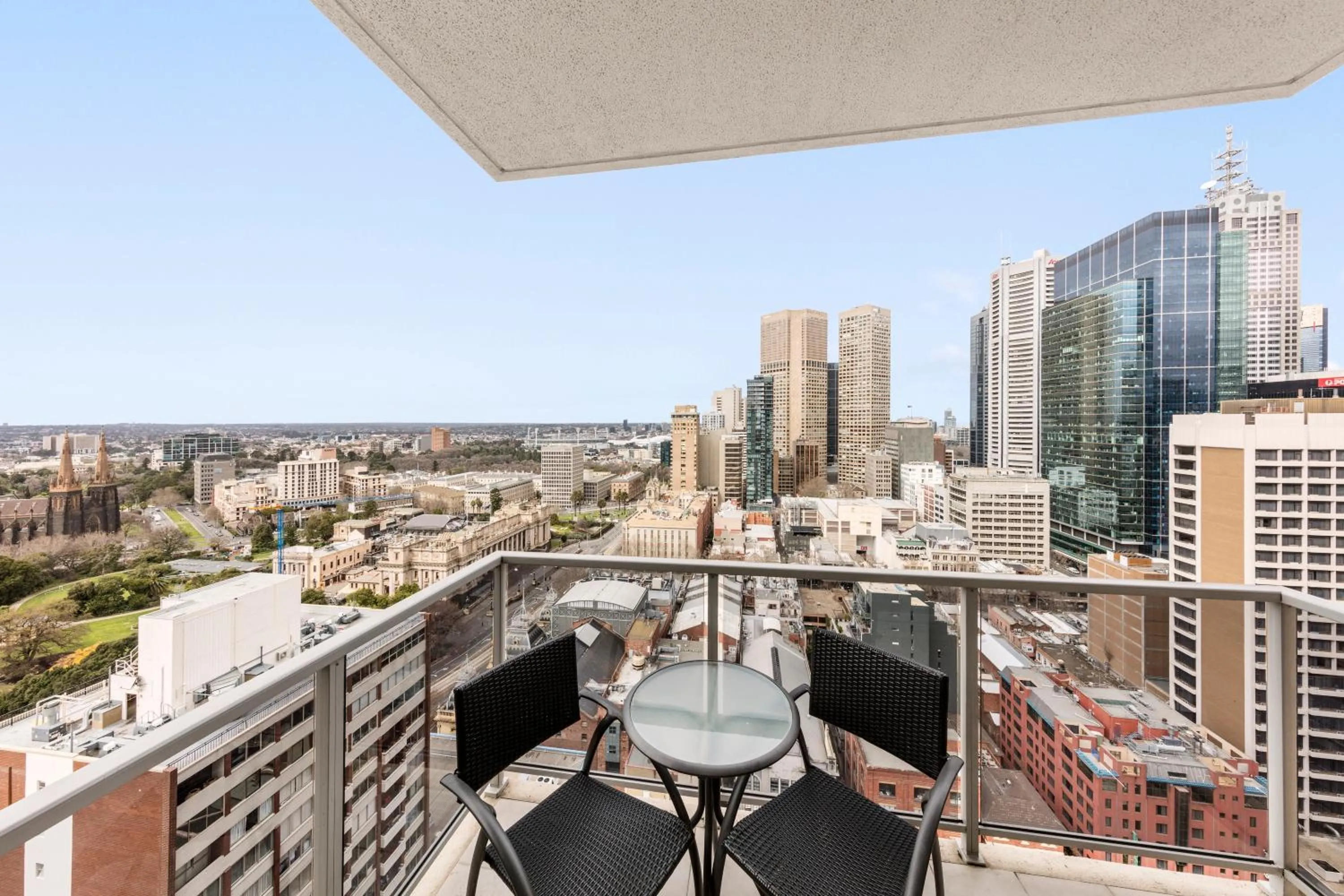View (from property/room) in Oaks Melbourne on Lonsdale Suites