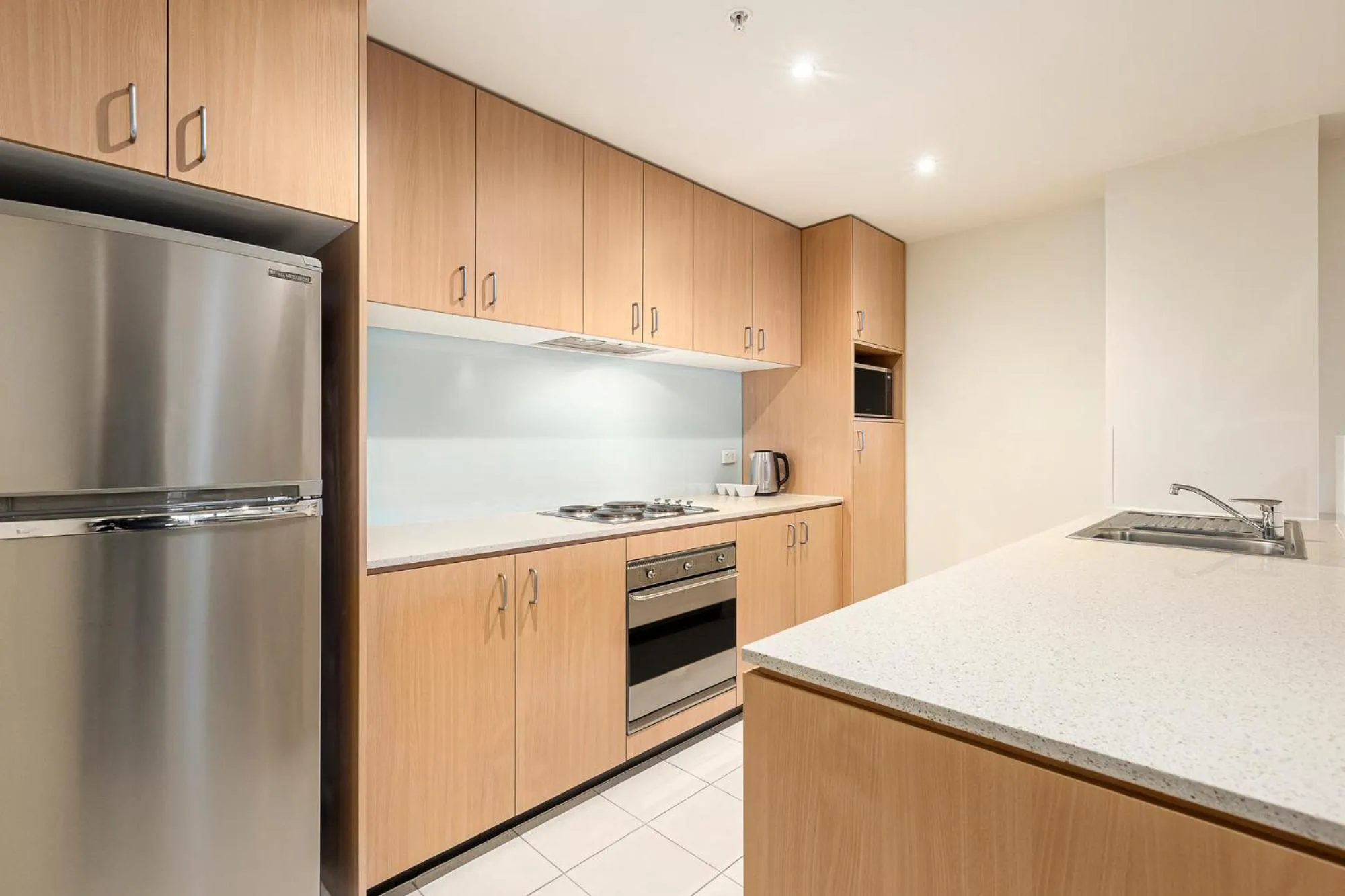 Kitchen or kitchenette in Nolo Apartments Lonsdale St