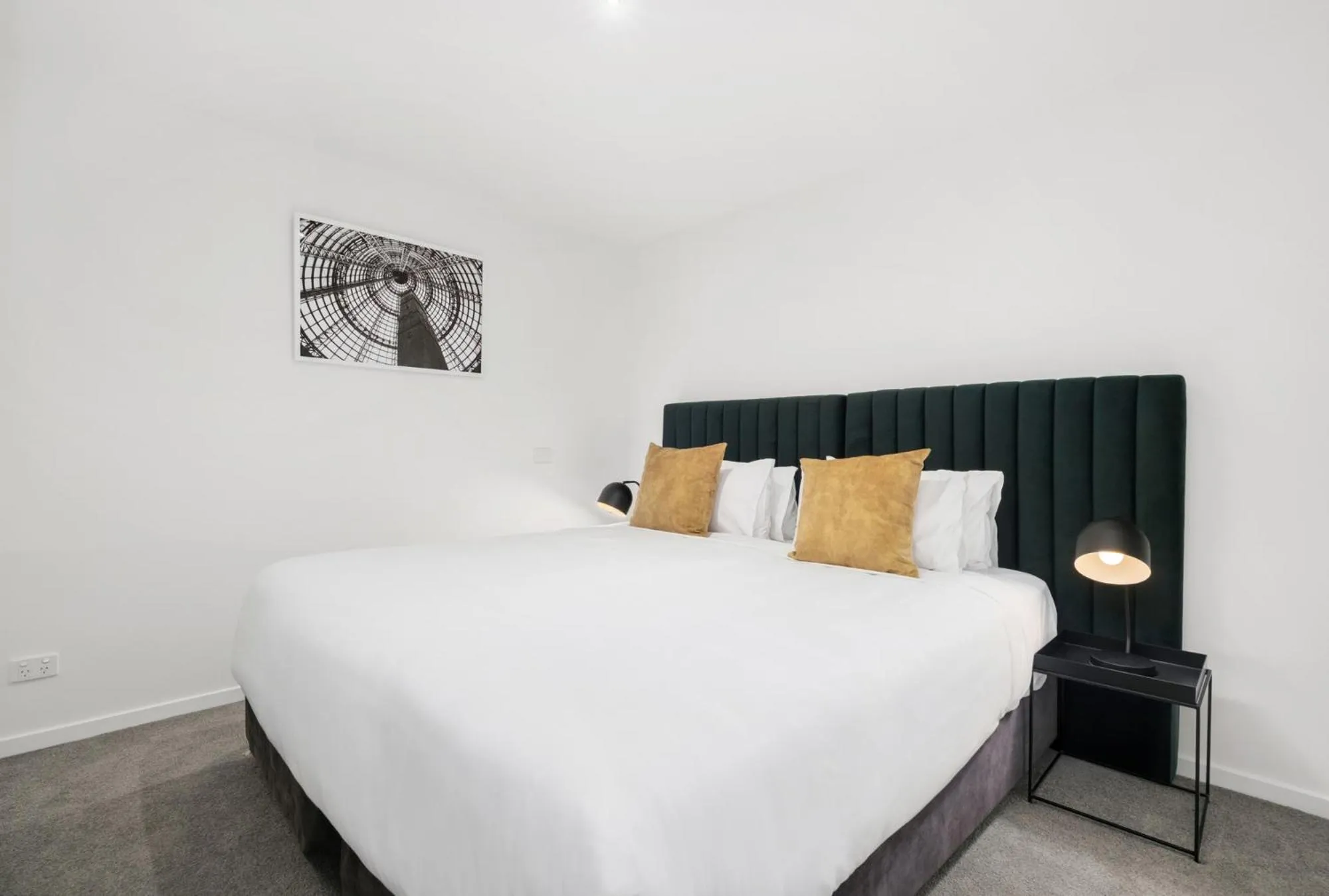 Bed in Nolo Apartments Lonsdale St