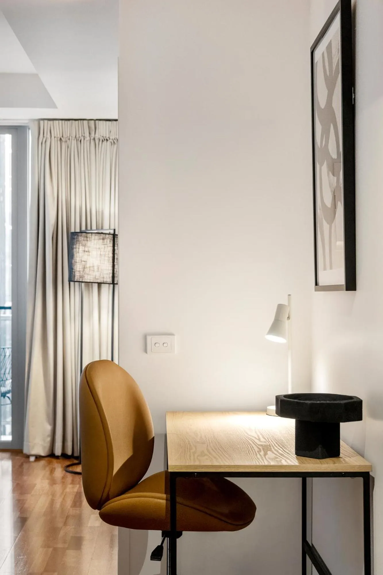 Living room in Nolo Apartments Lonsdale St