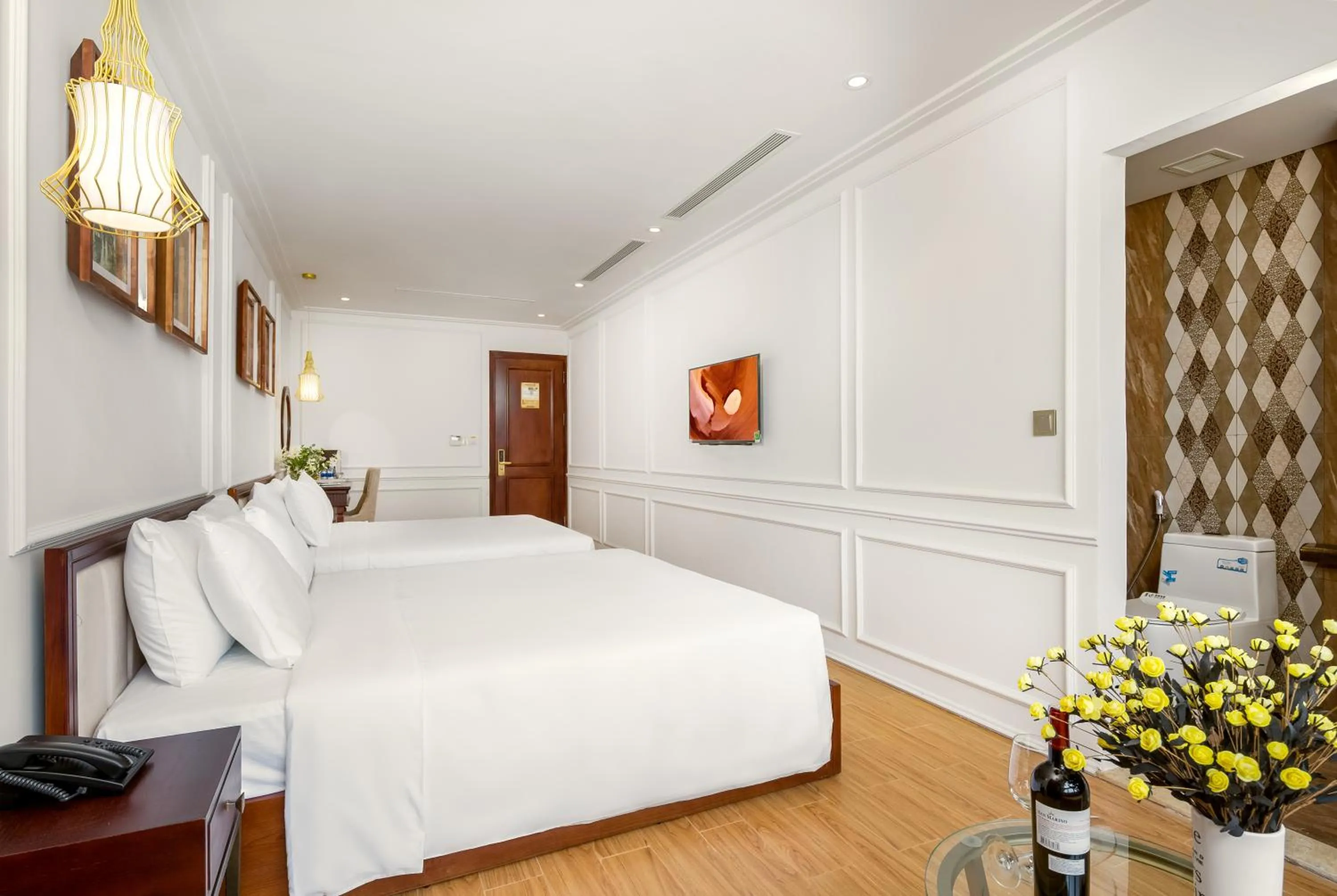 Bedroom, Bed in Menora Grand Da Nang