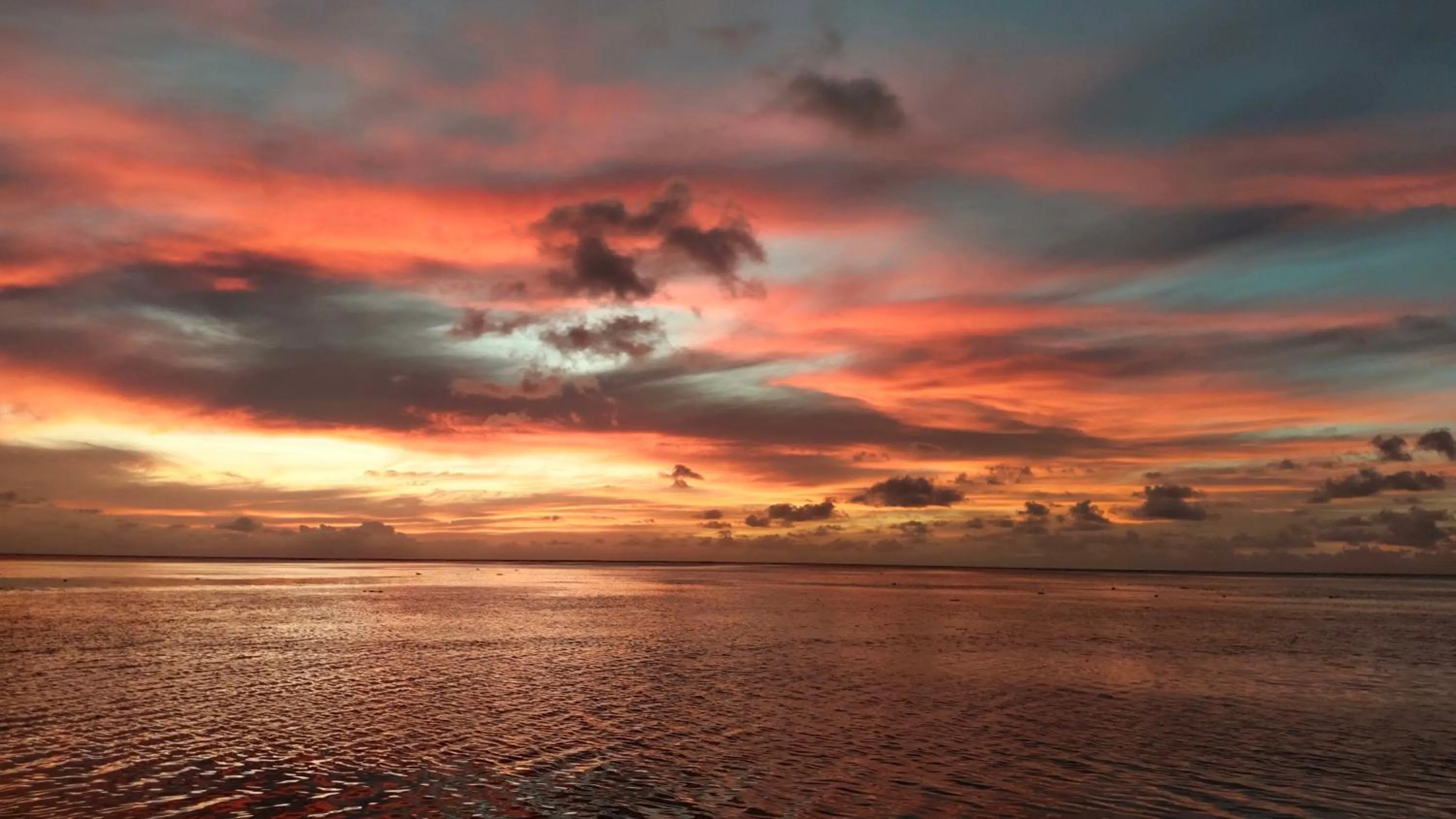 Sunset in Paradise Cove Lodge