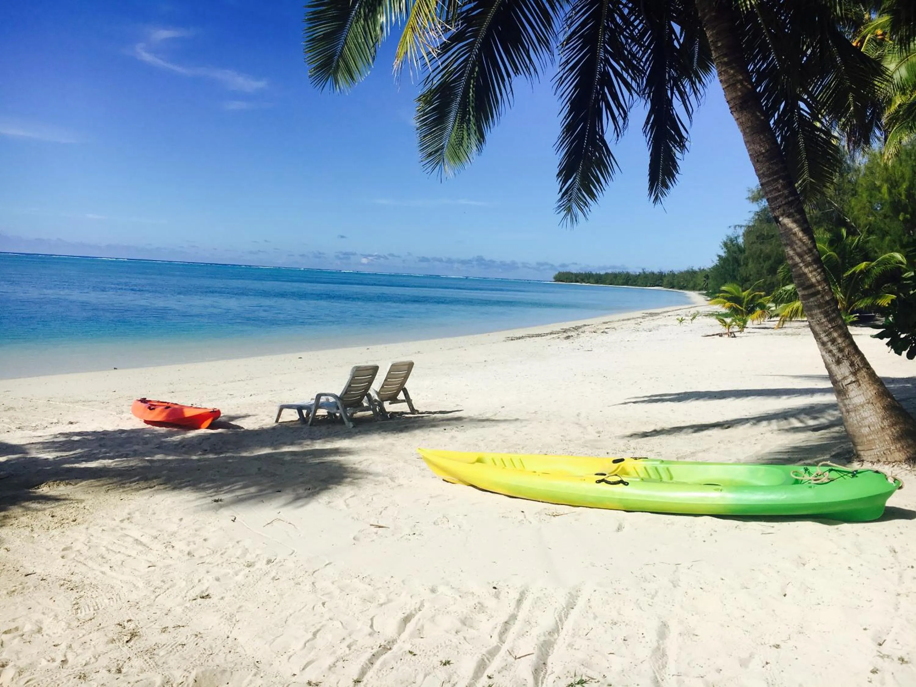 Beach in Paradise Cove Lodge