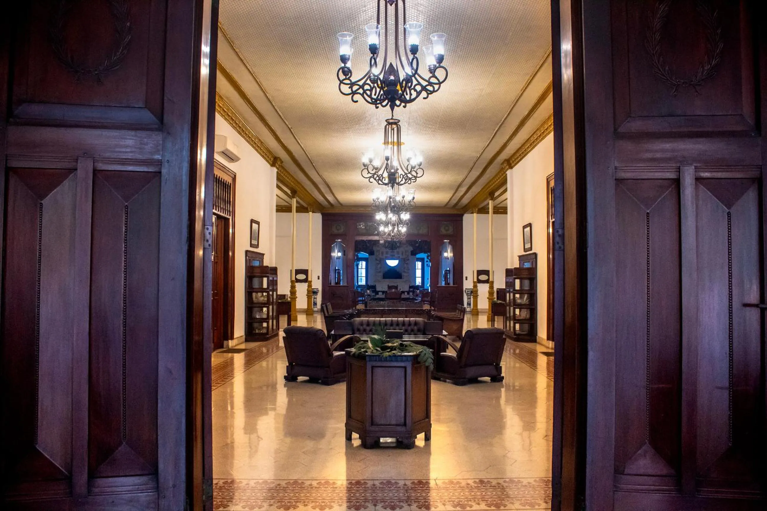 Living room in Daroessalam Syariah Heritage Hotel