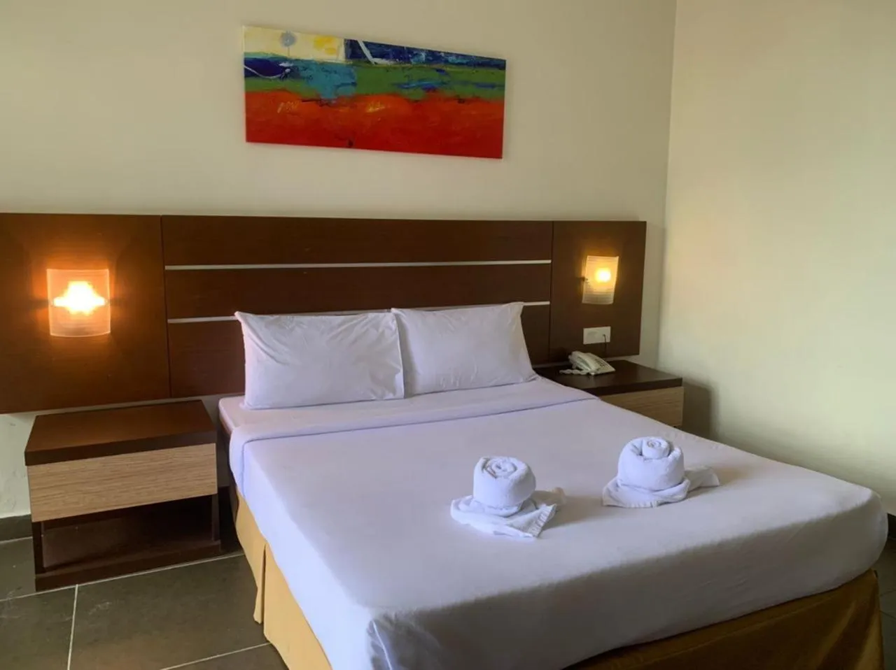 Bed in Bella Vista Express Hotel