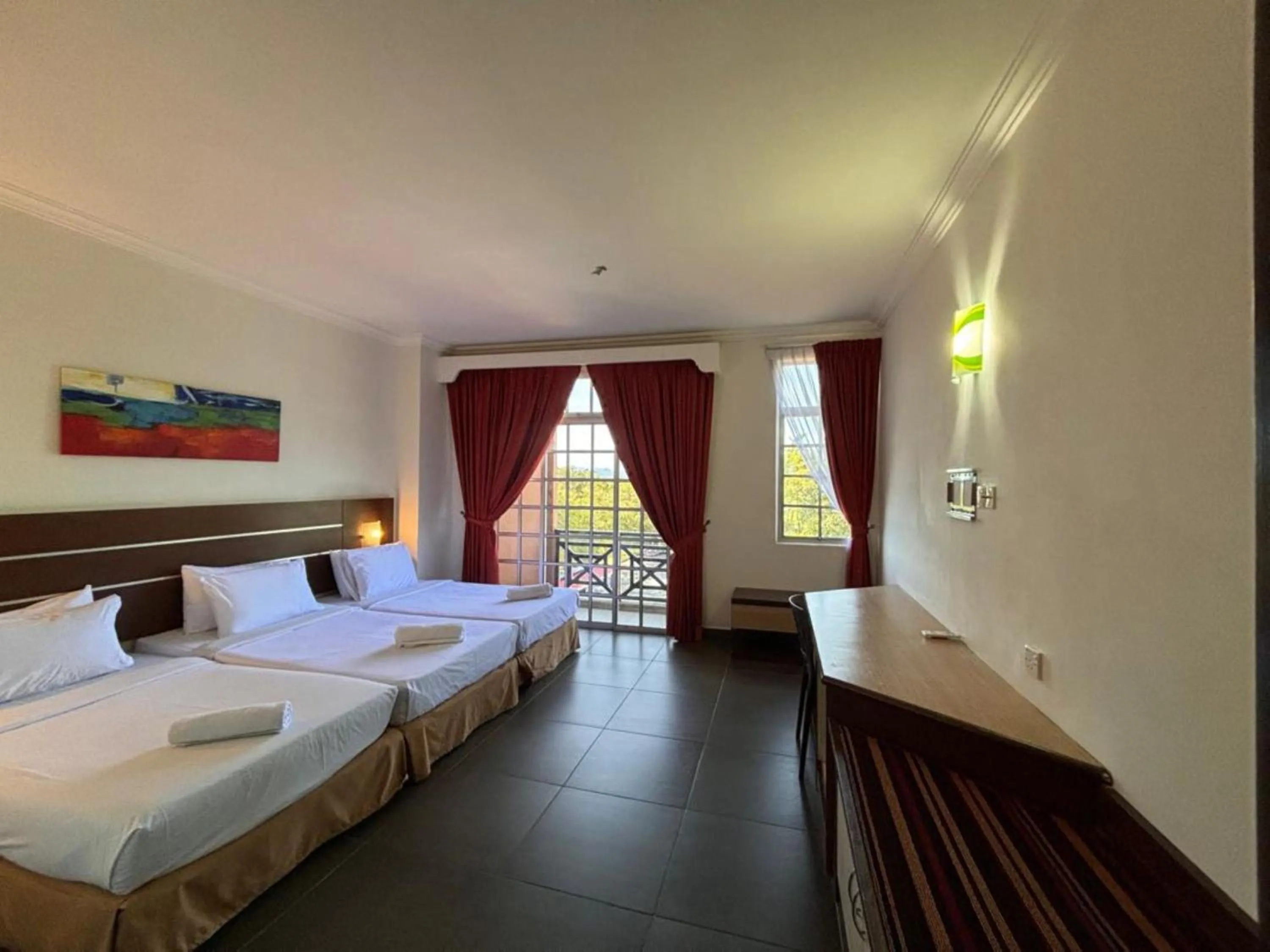 Bed in Bella Vista Express Hotel