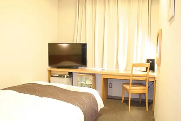 Bed in Hotel Estacion Hikone