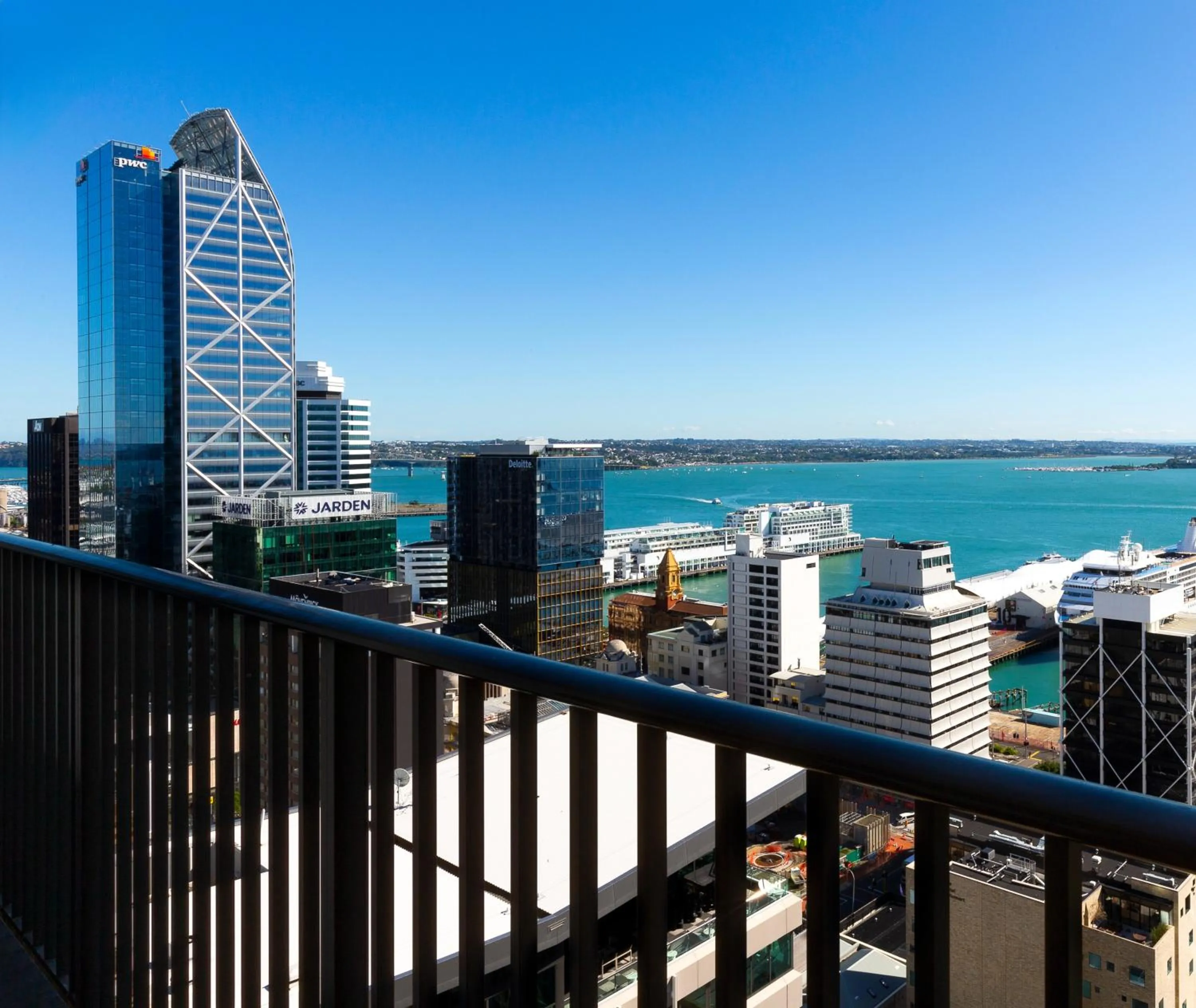 View (from property/room) in Auckland Harbour Suites