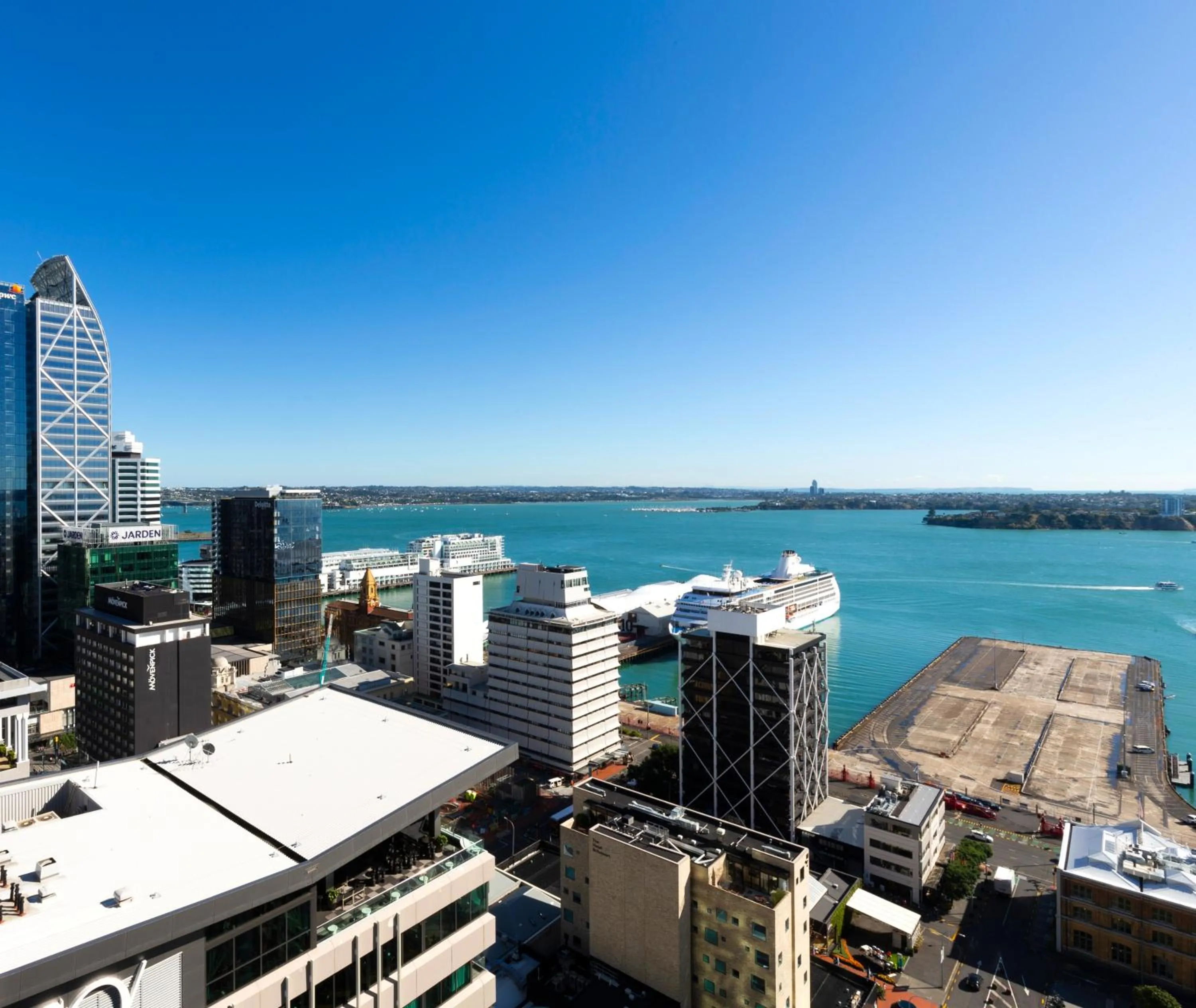 View (from property/room) in Auckland Harbour Suites