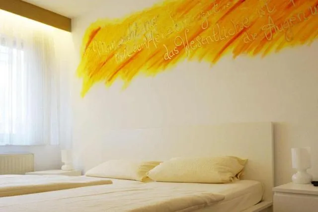 Photo of the whole room, Bed in Landgasthaus Konig