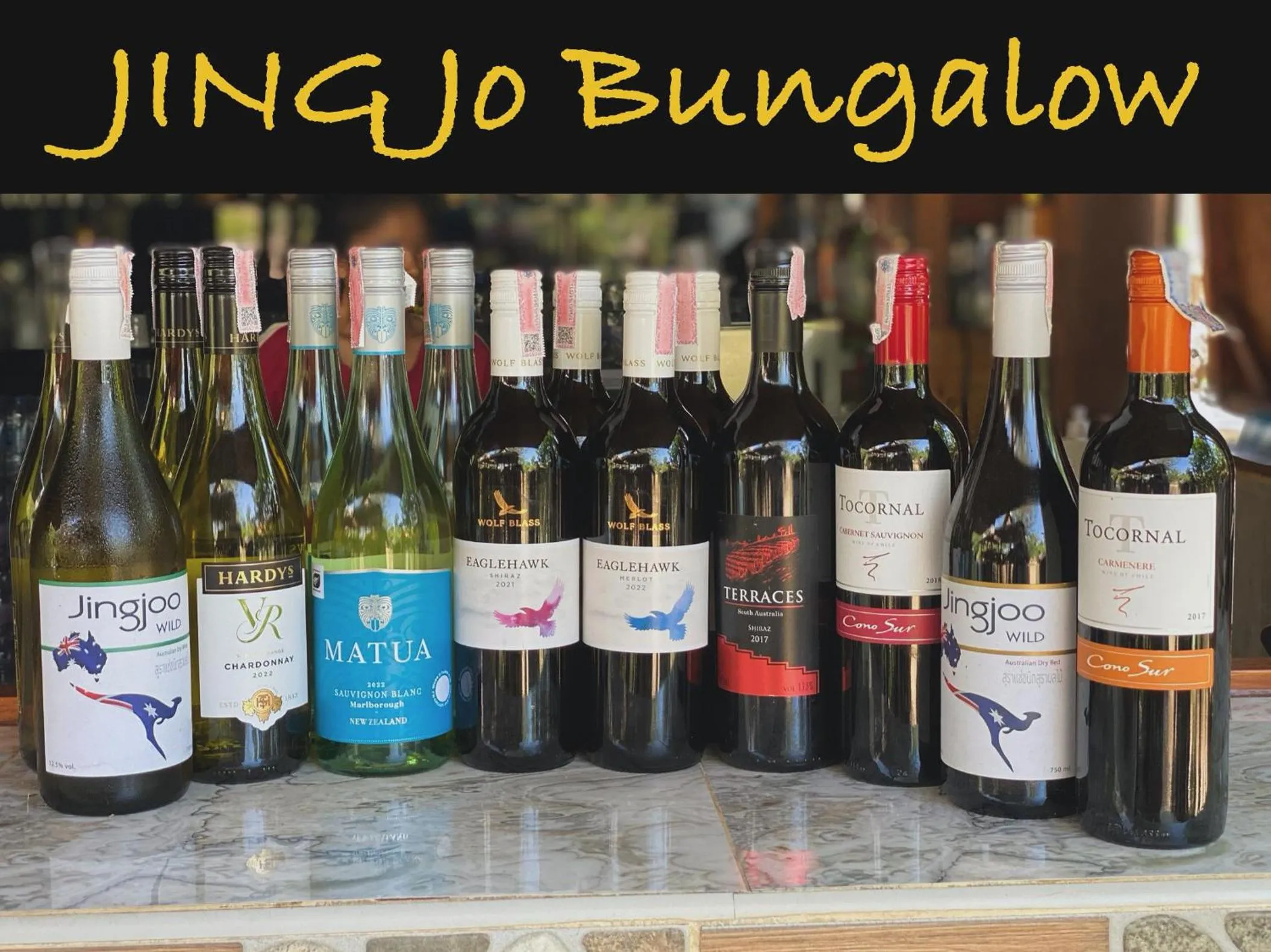 Restaurant/places to eat in Jing Jo Boutique Bungalow