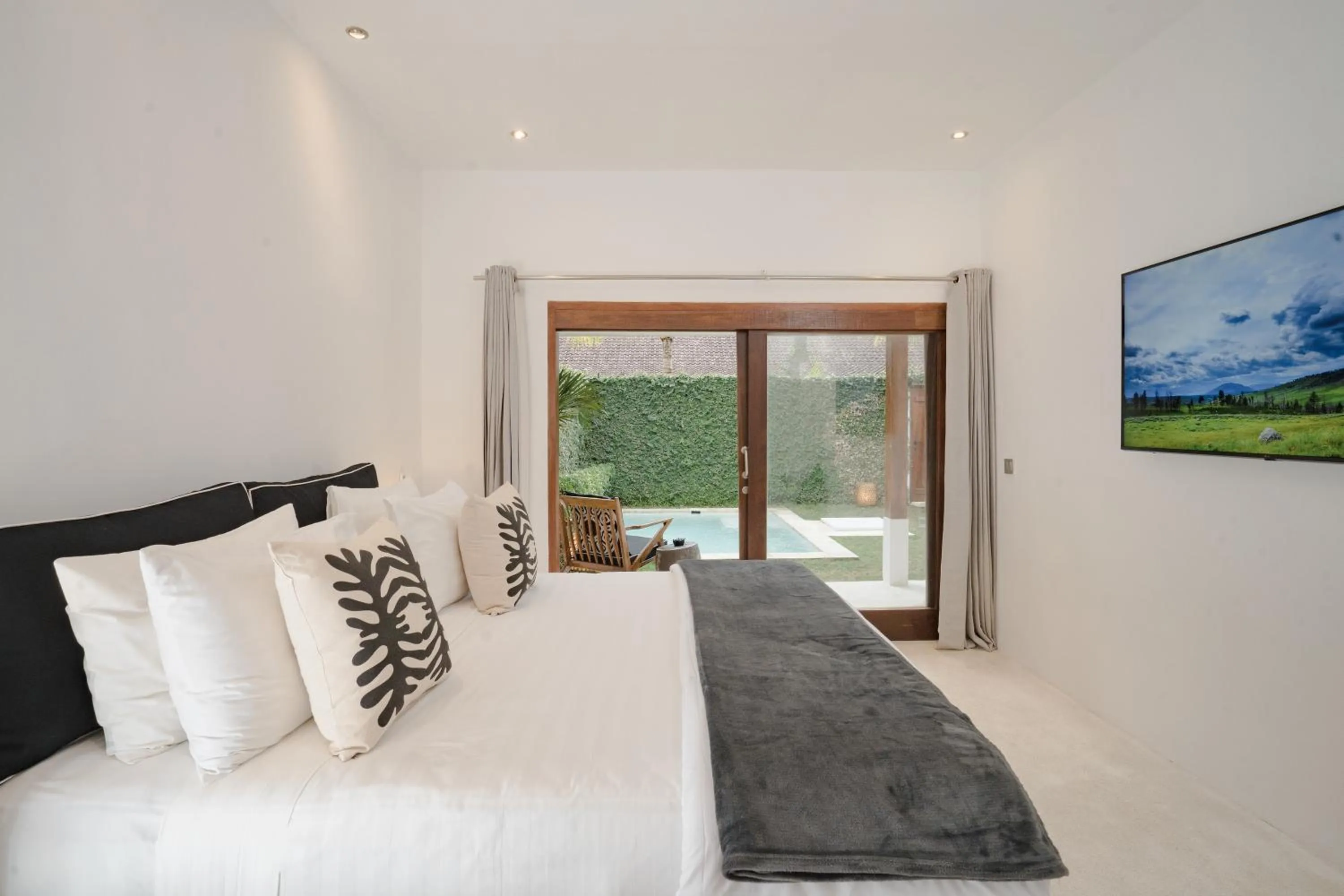 Bed in The Apartments Ubud