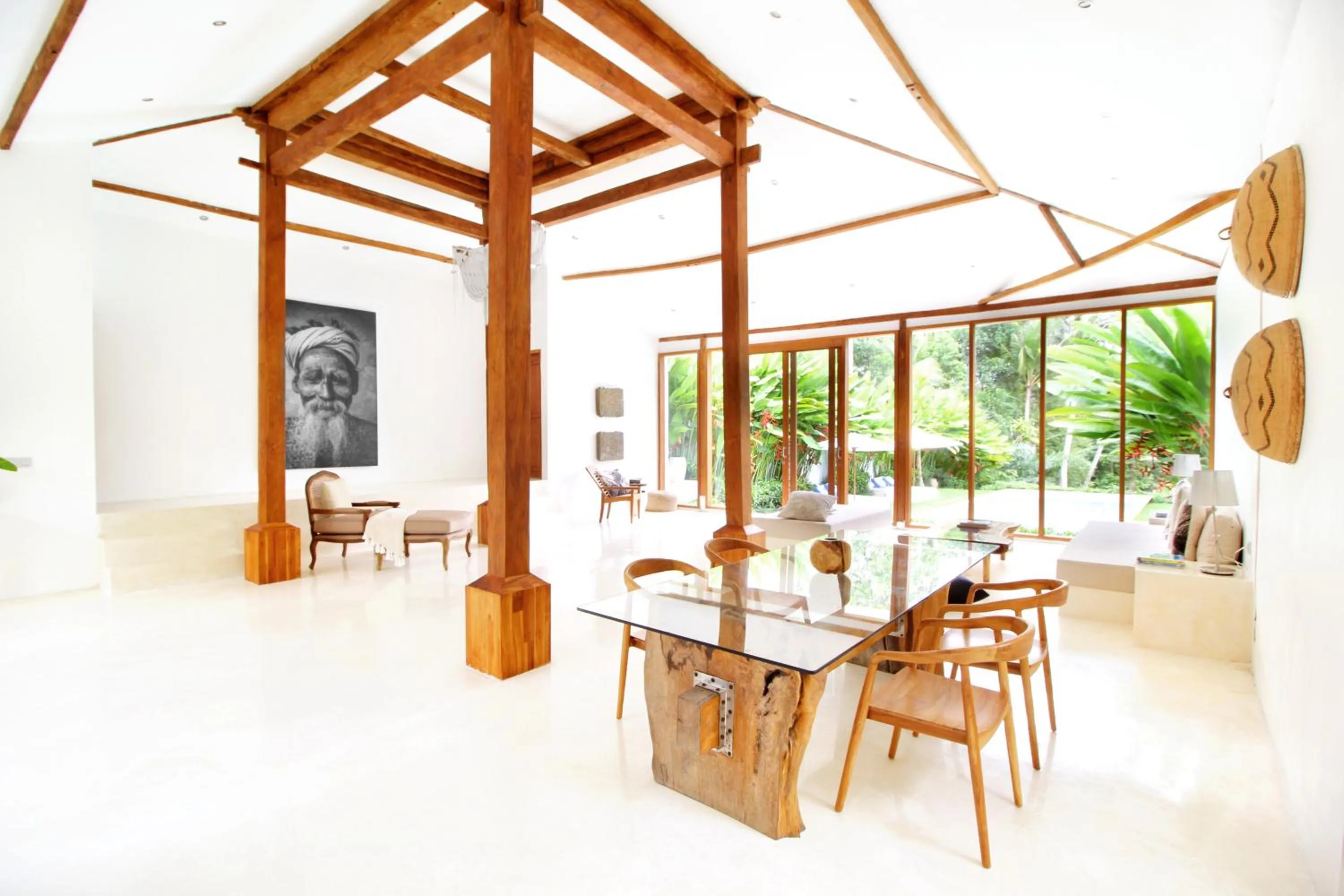 Living room in The Apartments Ubud