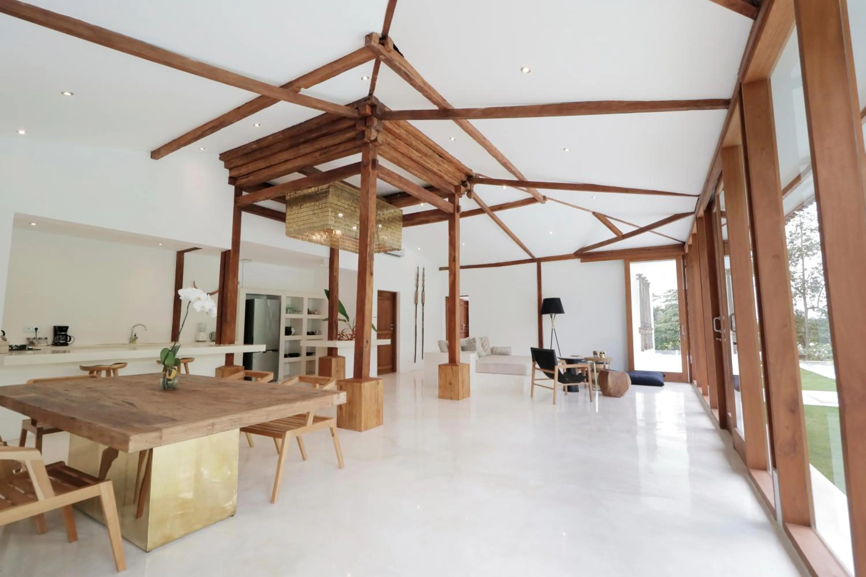 Living room in The Apartments Ubud