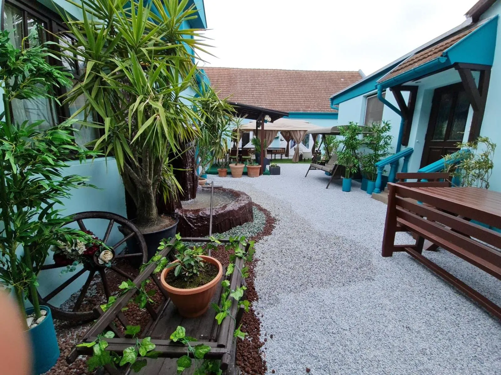 Patio in Vita Gasthof